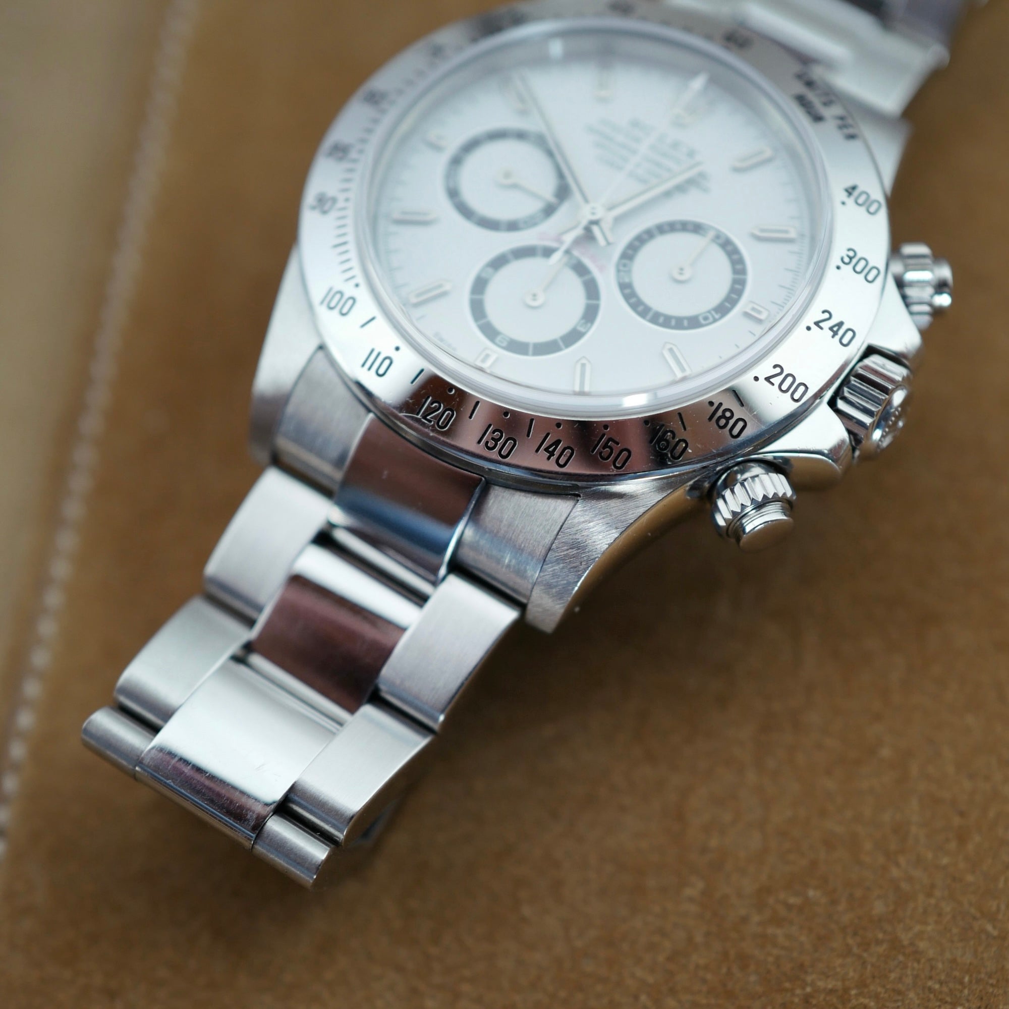 Rolex Steel Daytona 16520 Zenith White in Outstanding Original Condition