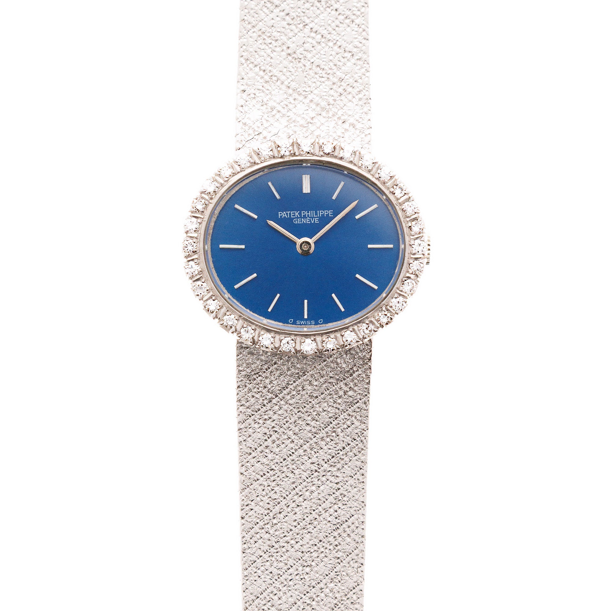 Patek Philippe - Patek White Gold Vintage Ellipse with Original Diamonds Ref. 4177 - The Keystone Watches