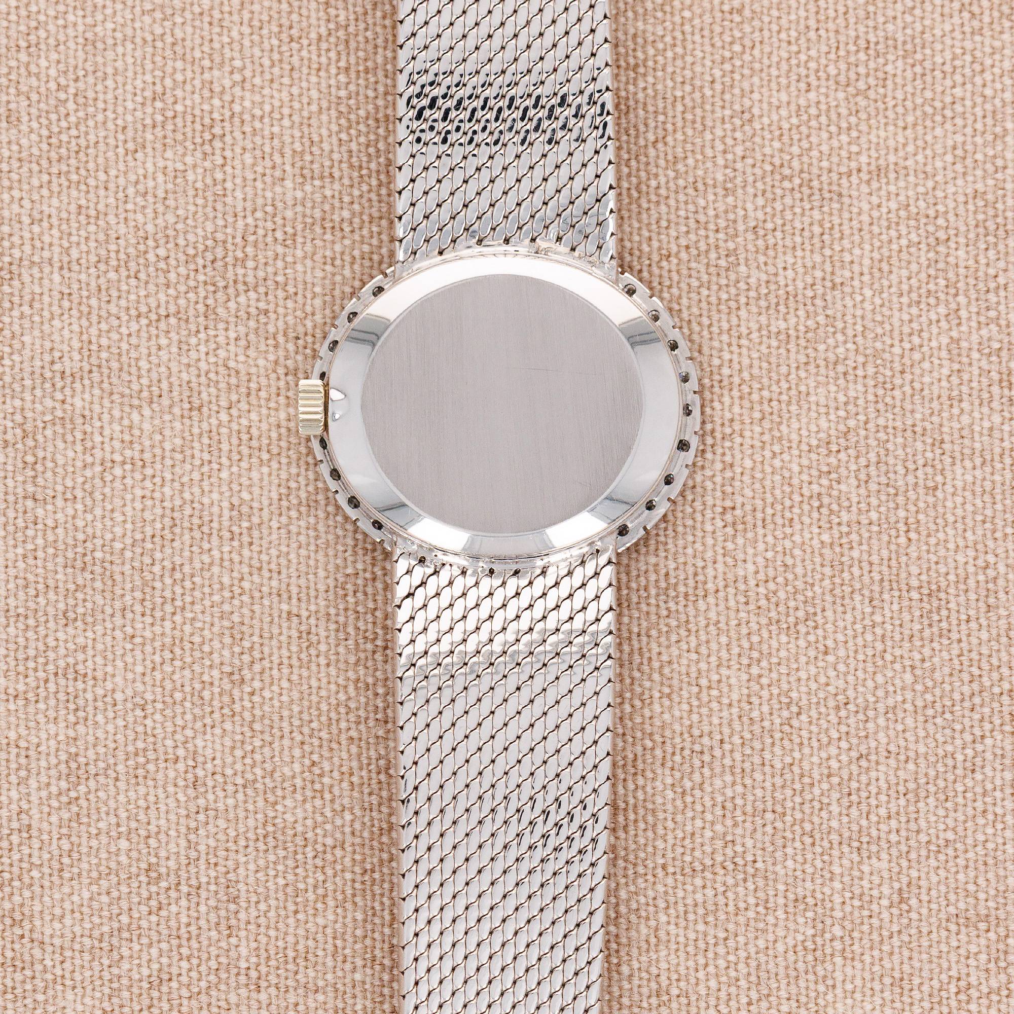 Patek Philippe - Patek White Gold Vintage Ellipse with Original Diamonds Ref. 4177 - The Keystone Watches