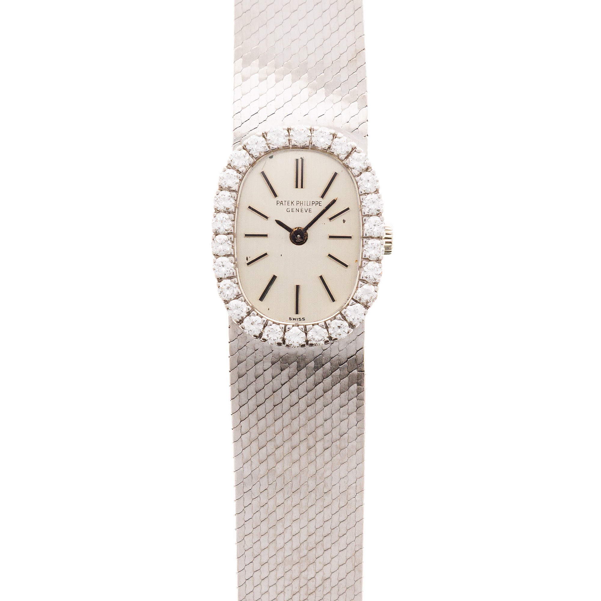 Patek Philippe - Patek White Gold Ellipse Diamond Ref. 3377 - The Keystone Watches