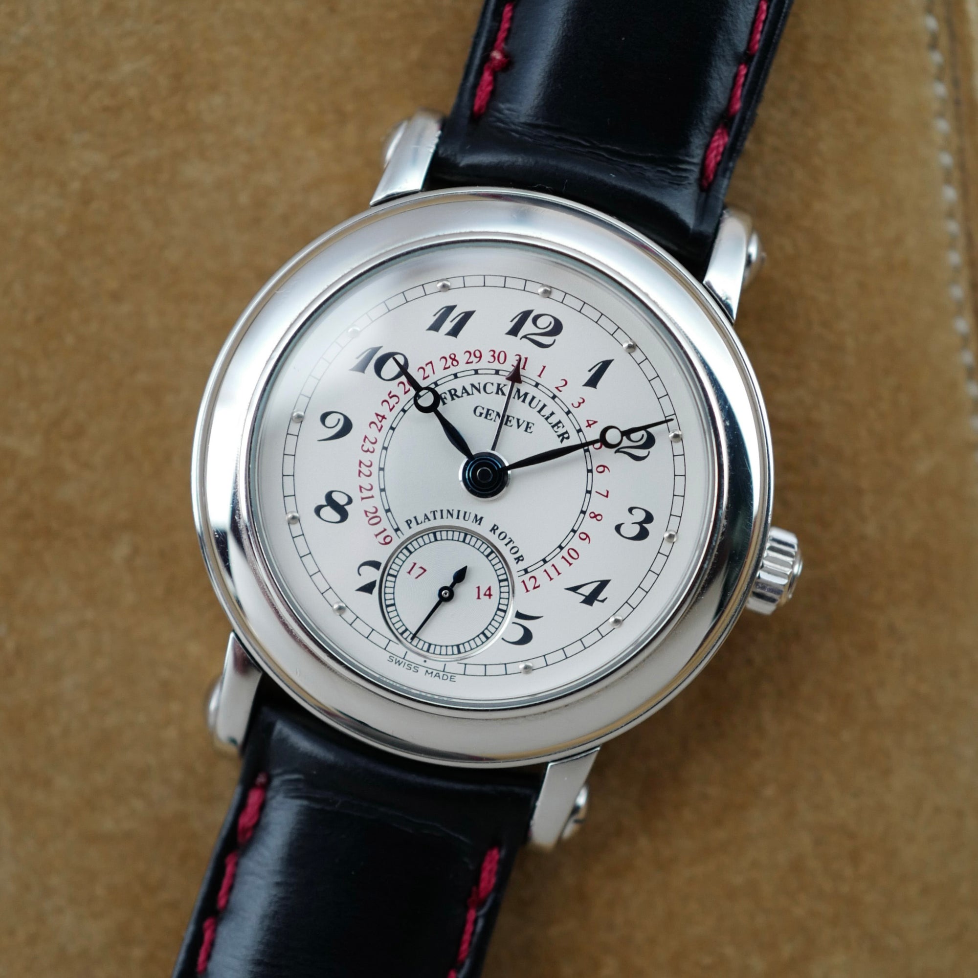 Franck Muller - Franck Muller Platinum Rotor Calendar Ref. 3801S6Q - The Keystone Watches