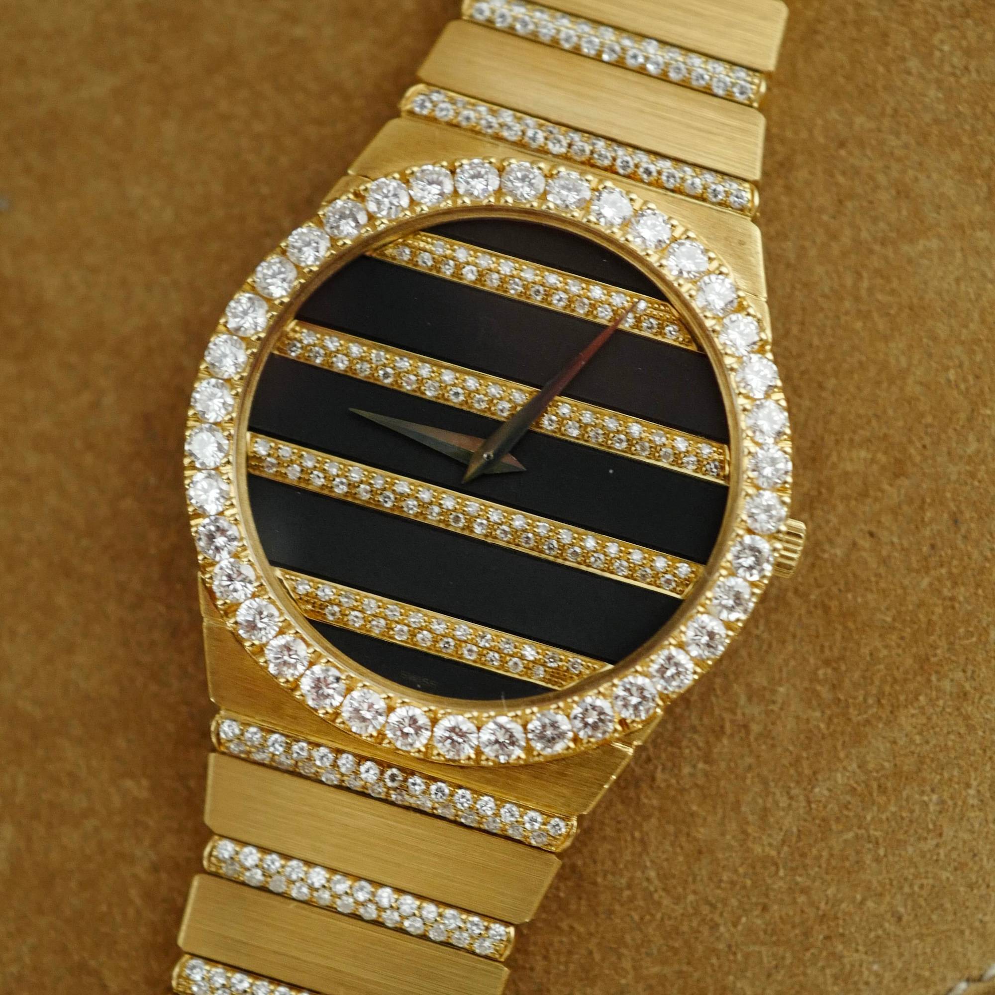 Piaget - Piaget Yellow Gold and Diamond Jumbo Polo Ref. 80256 (New Arrival), One of 50 Pieces - The Keystone Watches