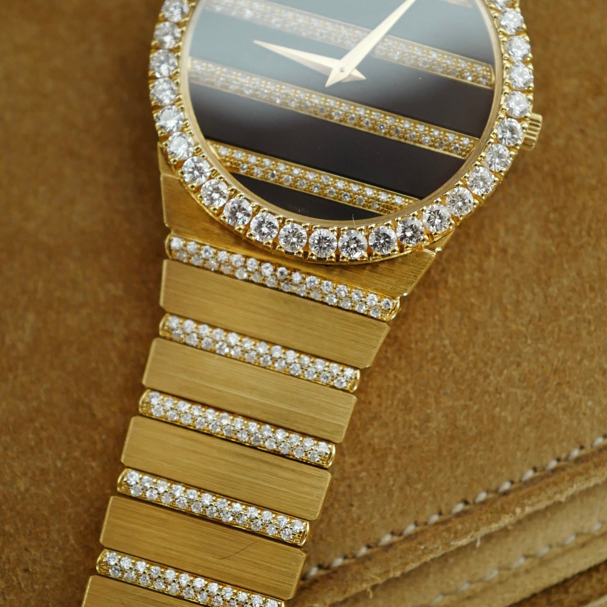 Piaget Yellow Gold and Diamond Jumbo Polo Ref. 80256 (New Arrival), One of 50 Pieces