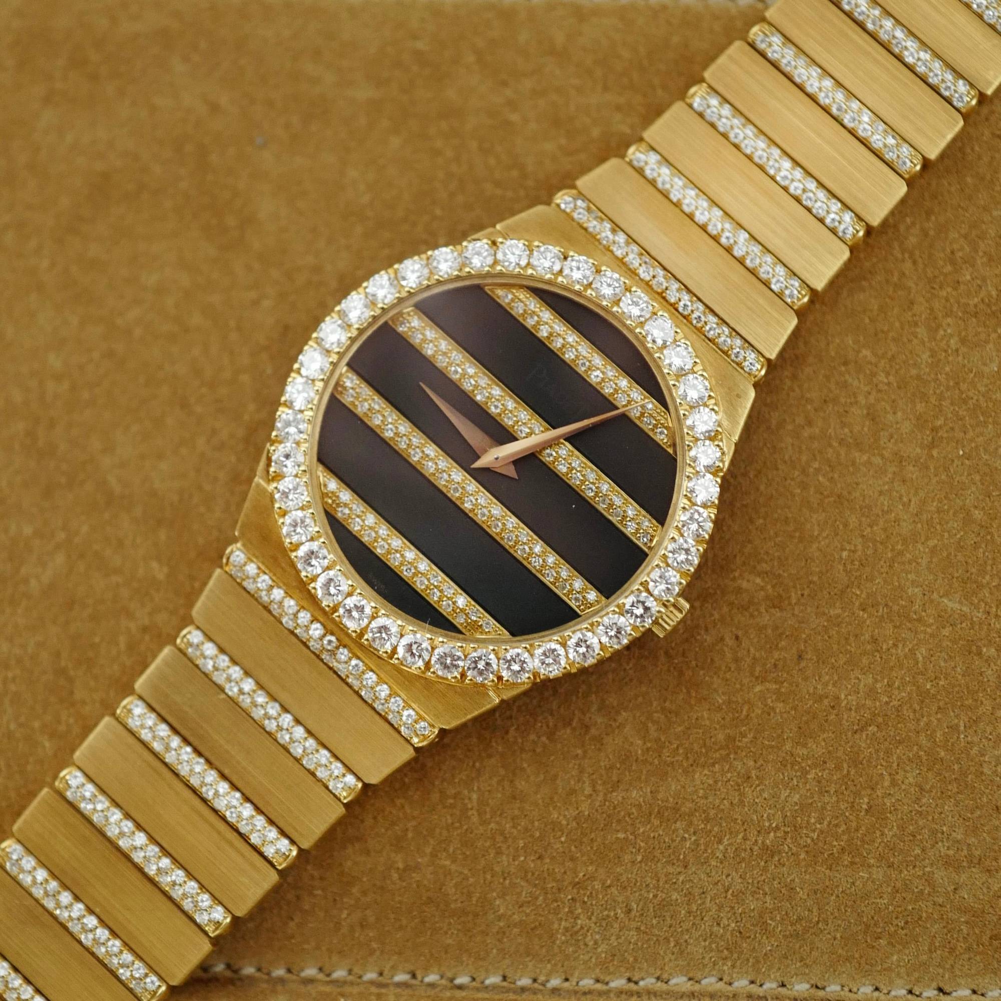 Piaget Yellow Gold and Diamond Jumbo Polo Ref. 80256 (New Arrival), One of 50 Pieces