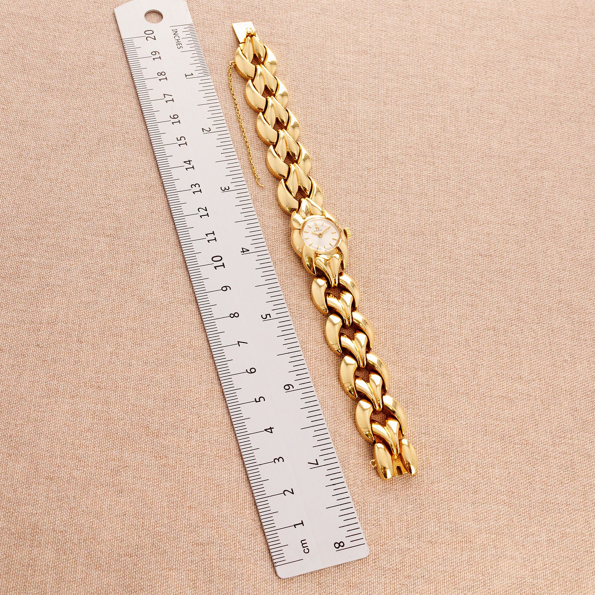 Omega Vintage Yellow Gold Ladies Watch Ref. 3417.17.37