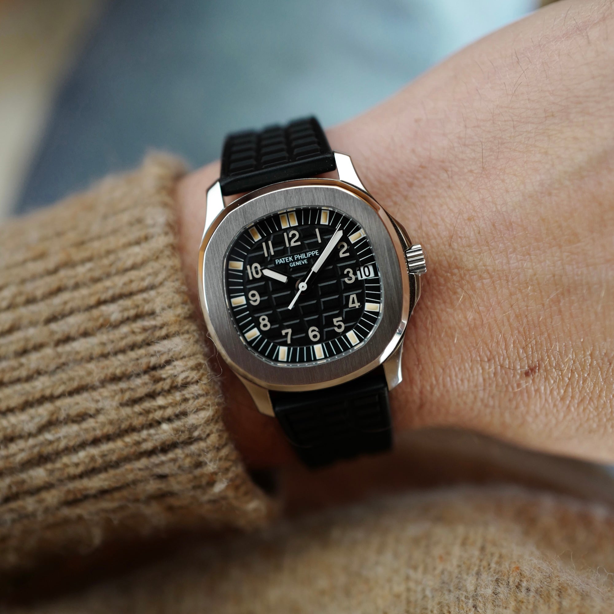 Patek Philippe - Patek Philippe Steel Aquanaut Ref. 5066 with Box and Papers (New Arrival) - The Keystone Watches