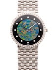 Piaget - Piaget White Gold Round Watch Ref. 9066D23 with Opal, Onyx and Diamond Dial - The Keystone Watches