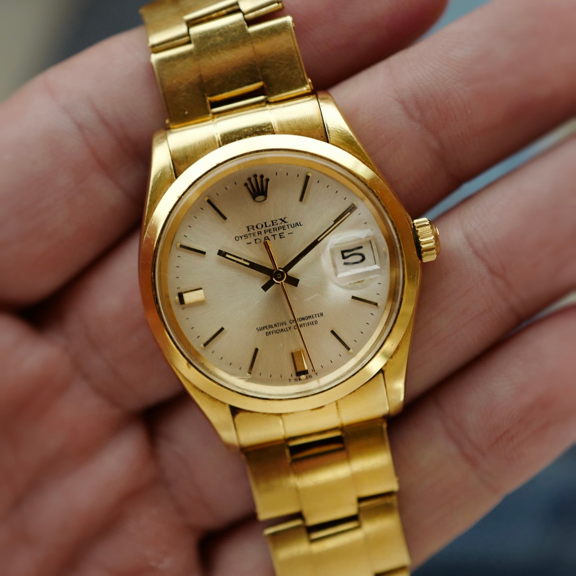 Rolex - Rolex Yellow Gold Date Ref. 1500 - The Keystone Watches