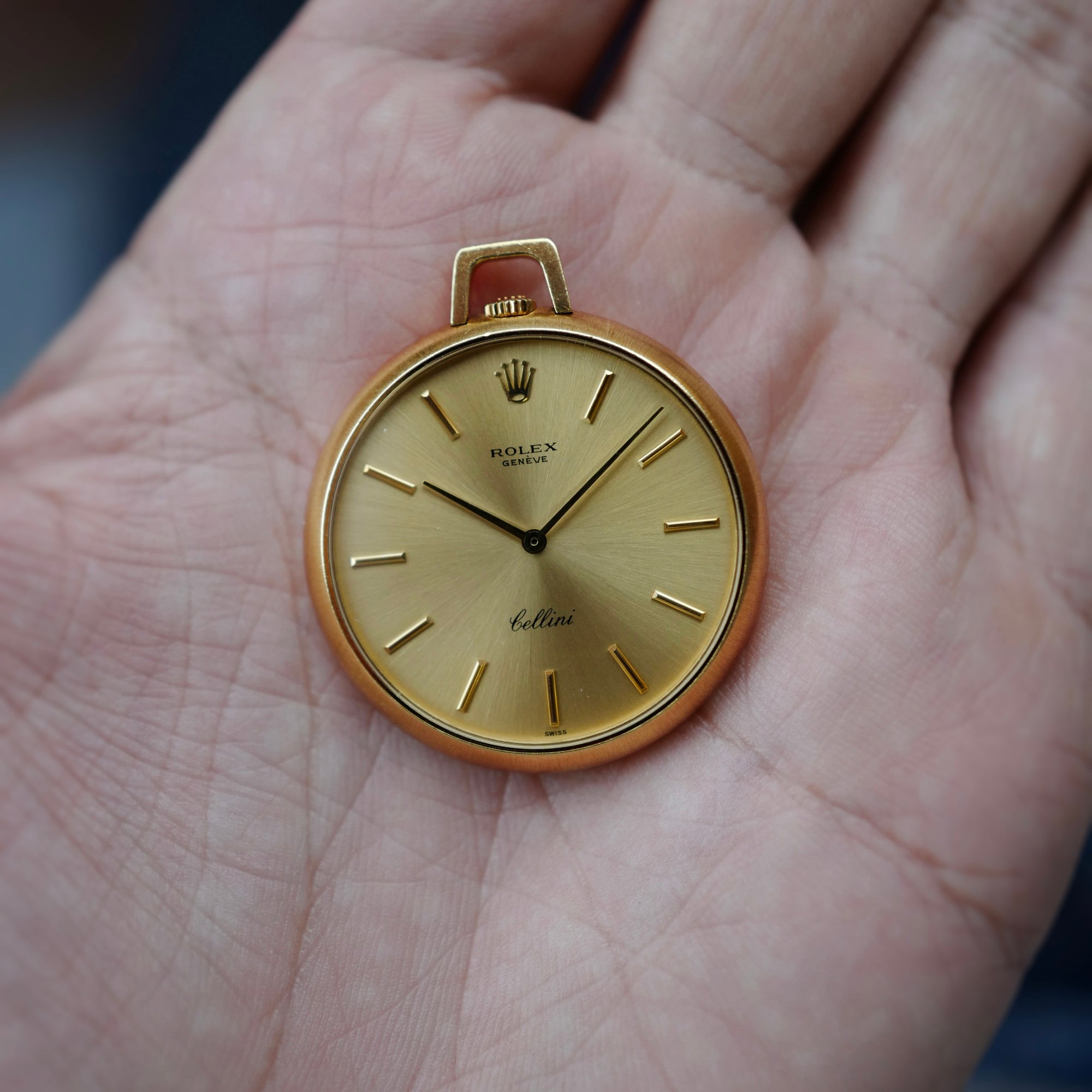 Rolex Yellow Gold Cellini Pocket Watch3718/8 (New Arrival)
