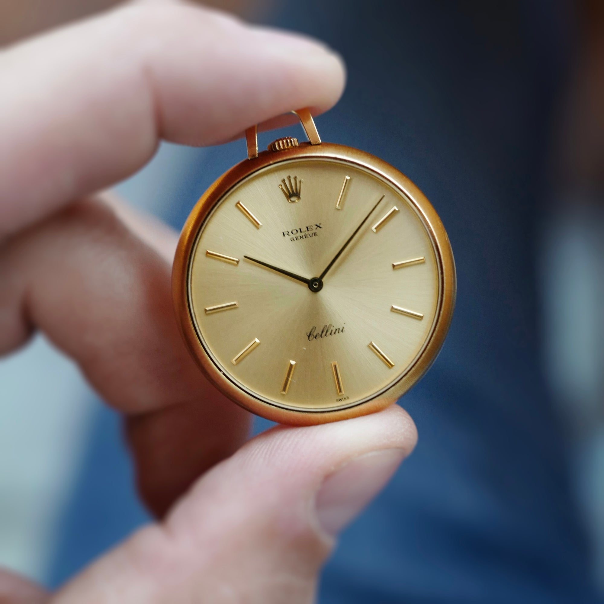 Rolex Yellow Gold Cellini Pocket Watch3718/8 (New Arrival)
