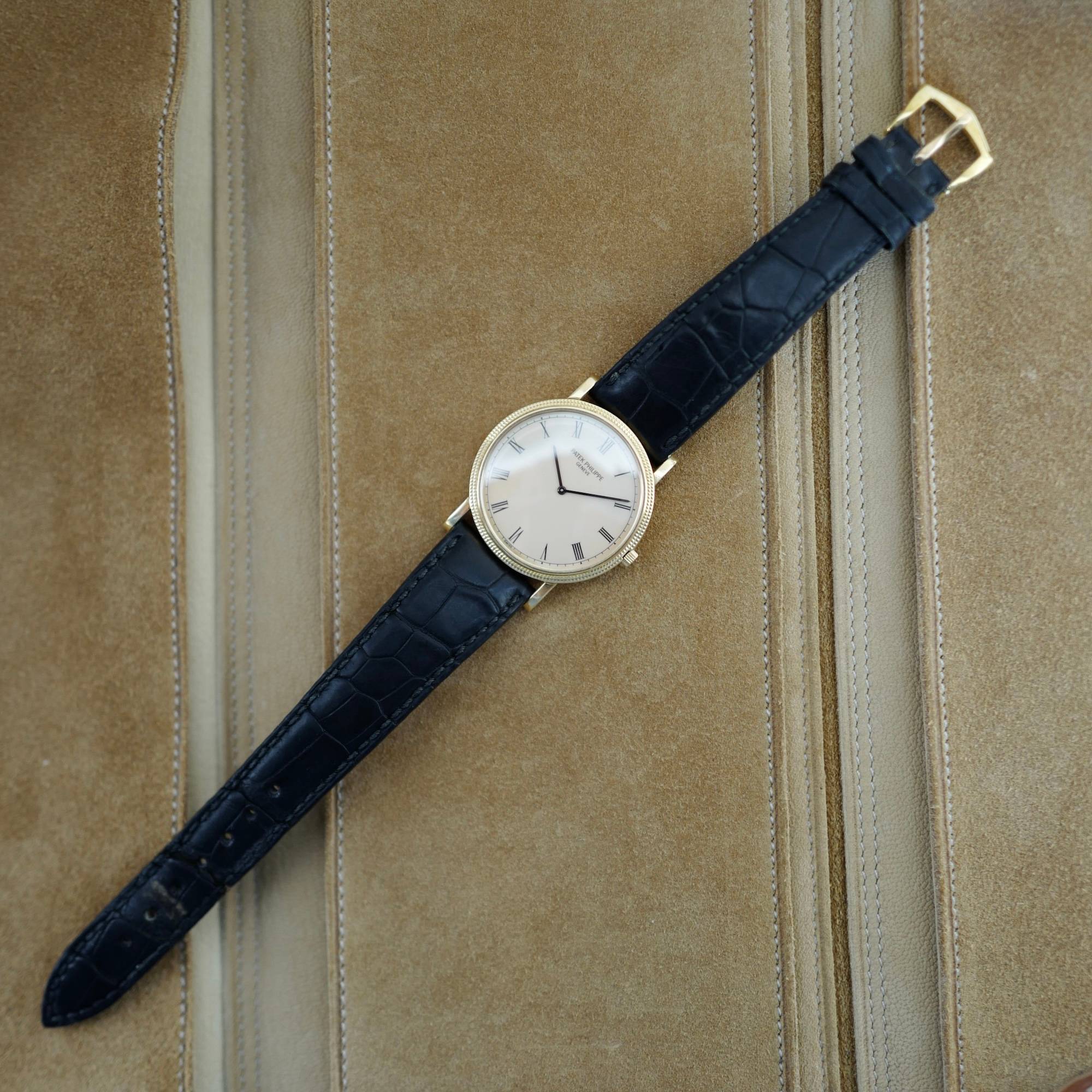 Patek Philippe - Patek Philippe Yellow Gold Calatrava Watch Ref. 3520 (New Arrival) - The Keystone Watches