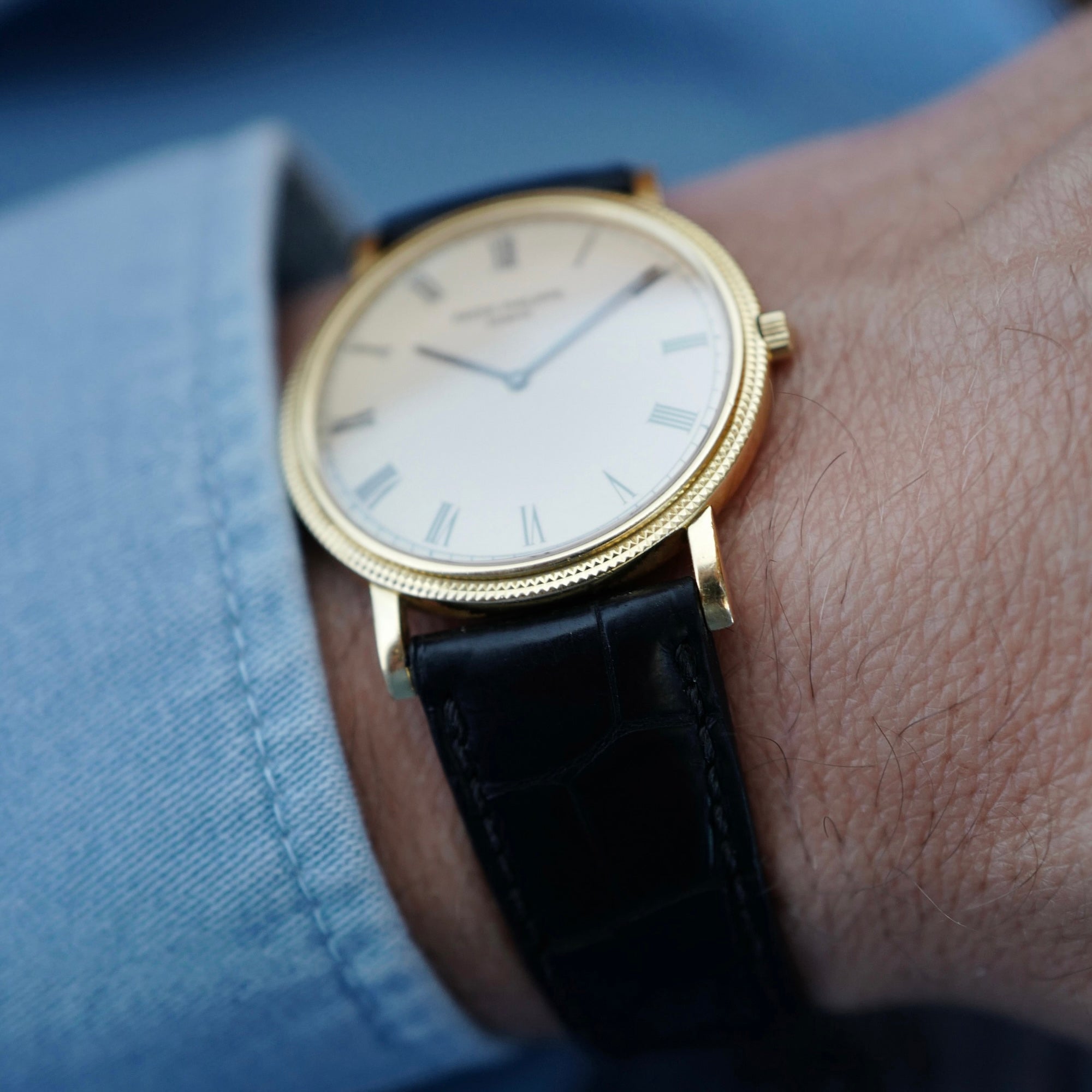 Patek Philippe - Patek Philippe Yellow Gold Calatrava Watch Ref. 3520 (New Arrival) - The Keystone Watches