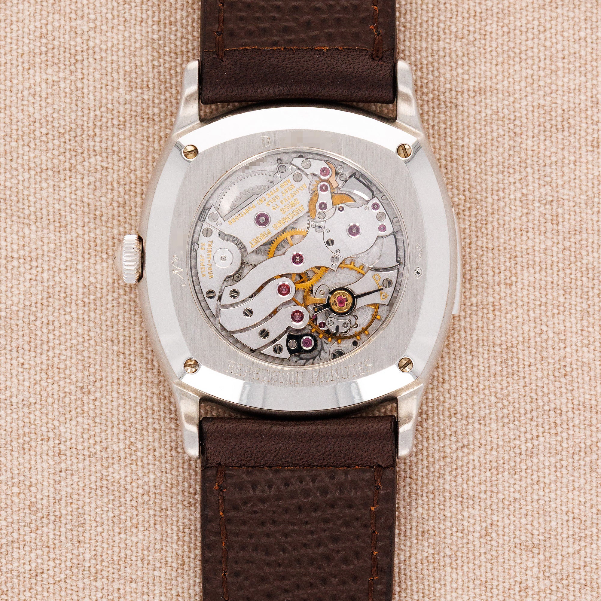 Audemars Piguet Platinum Jules Schaeffer Luminous Minute Repeater