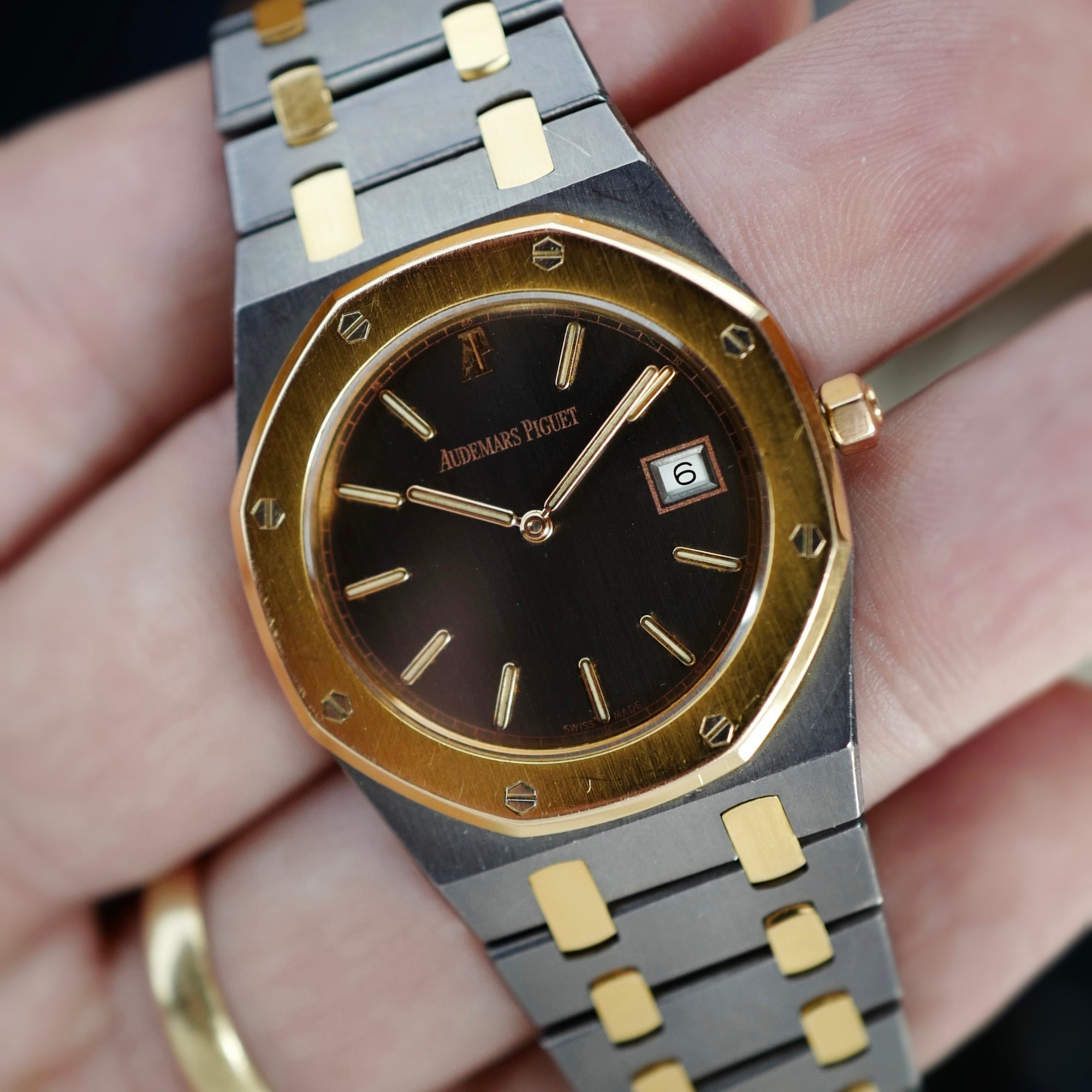 Audemars Piguet Rose Gold and Tantalum Royal Oak Ref. 56175