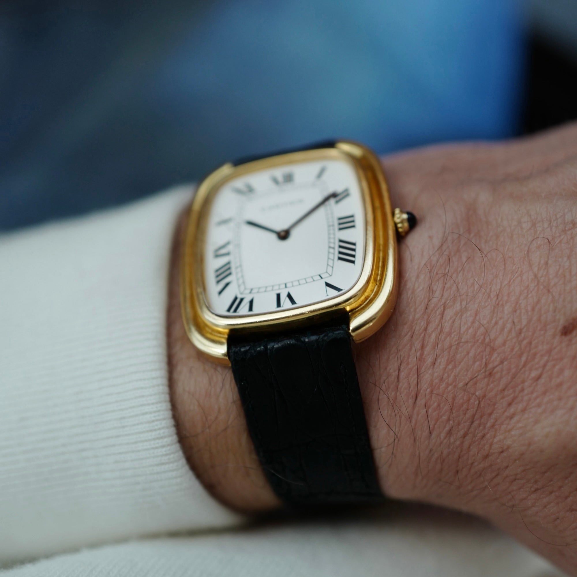 Cartier Yellow Gold Jumbo Gondole Watch Ref. 97050