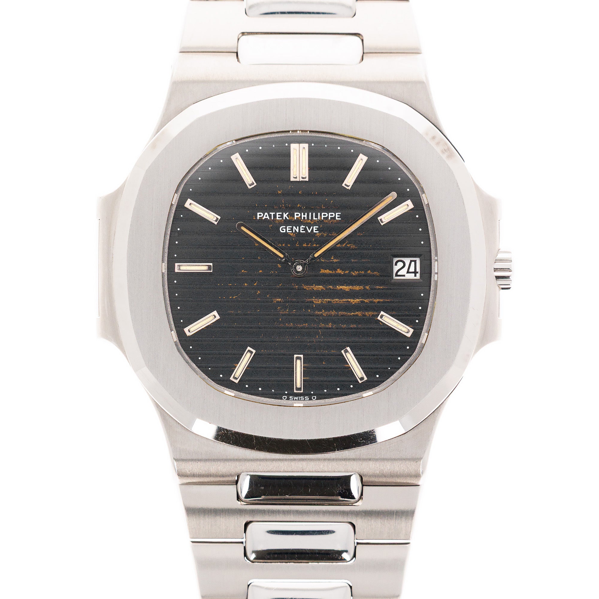 Patek Philippe Tropical Dial Nautilus Ref. 3700 with Original Box and Papers