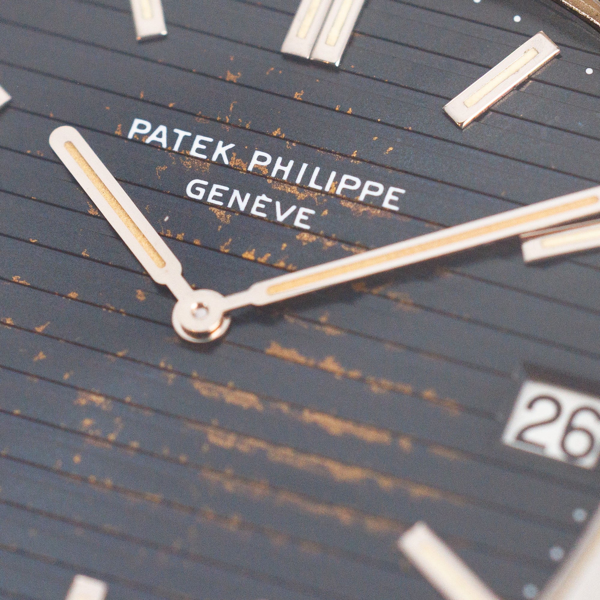 Patek Philippe Tropical Dial Nautilus Ref. 3700 with Original Box and Papers