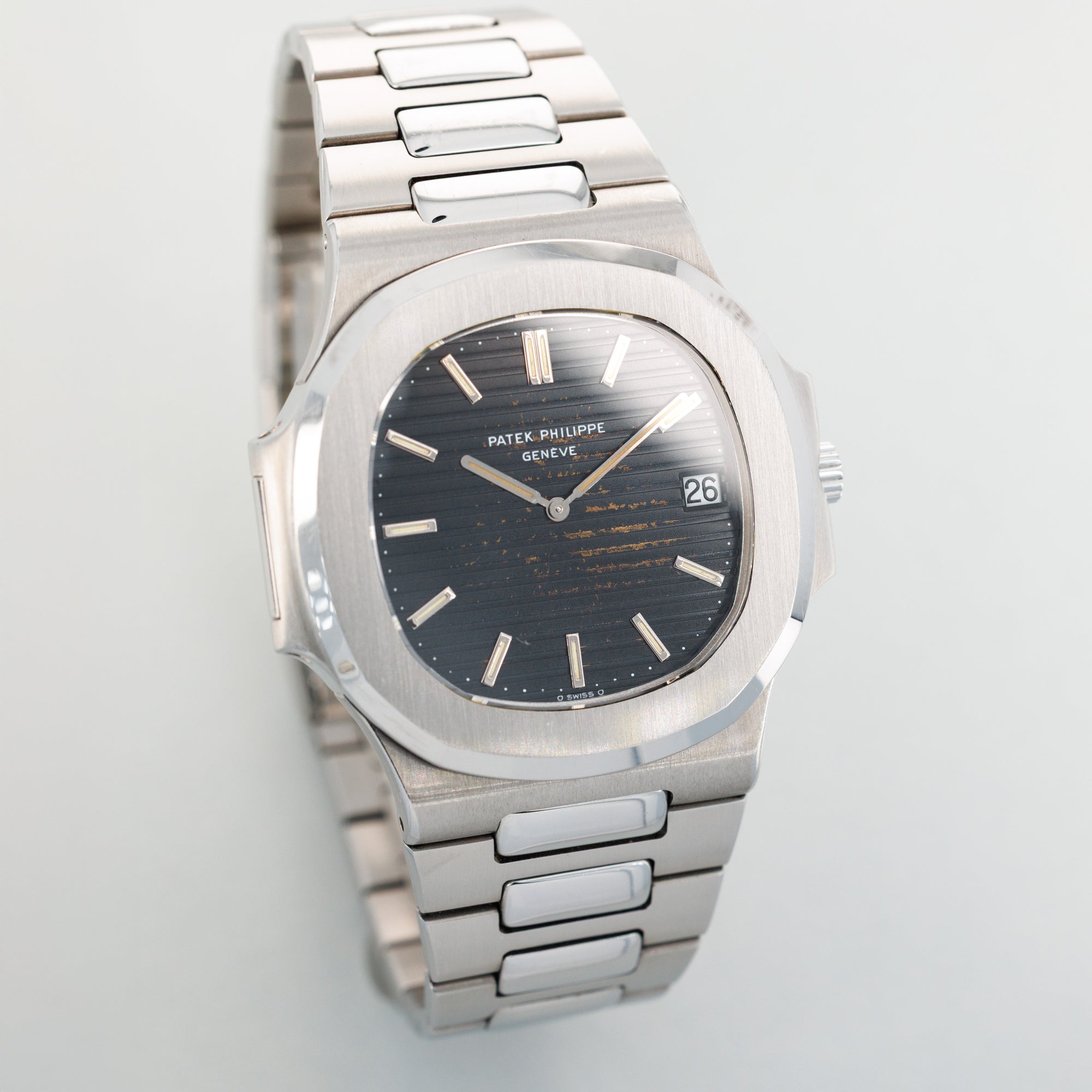 Patek Philippe Tropical Dial Nautilus Ref. 3700 with Original Box and Papers