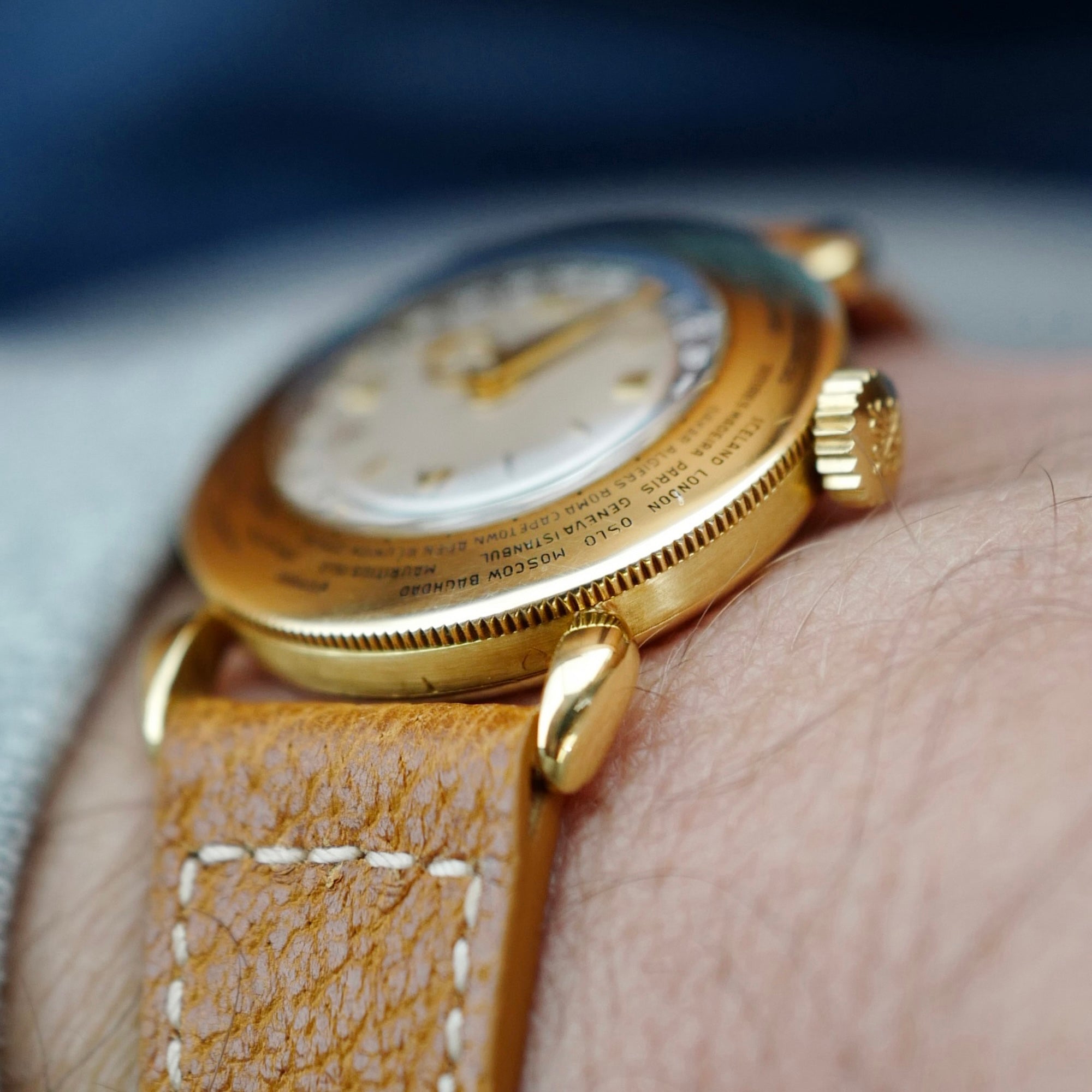 Patek Philippe - Patek Philippe Yellow Gold World Time Watch Ref. 1415 - The Keystone Watches