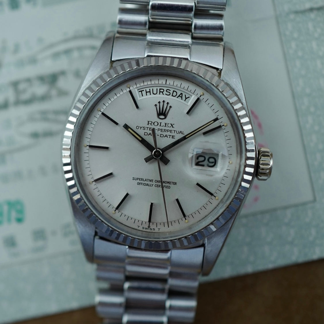 Rolex - Rolex White Gold Day-Date Ref. 1803 - The Keystone Watches