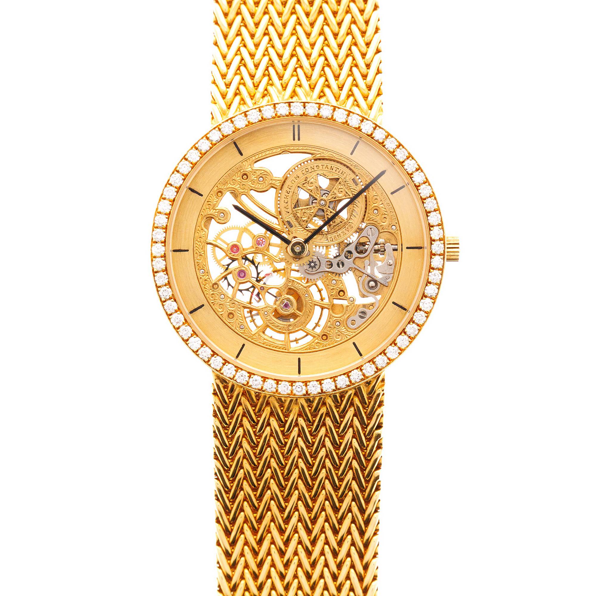 Vacheron Constantin - Vacheron Constantin Ladies Skeleton Diamond Ref. 43502/1 - The Keystone Watches