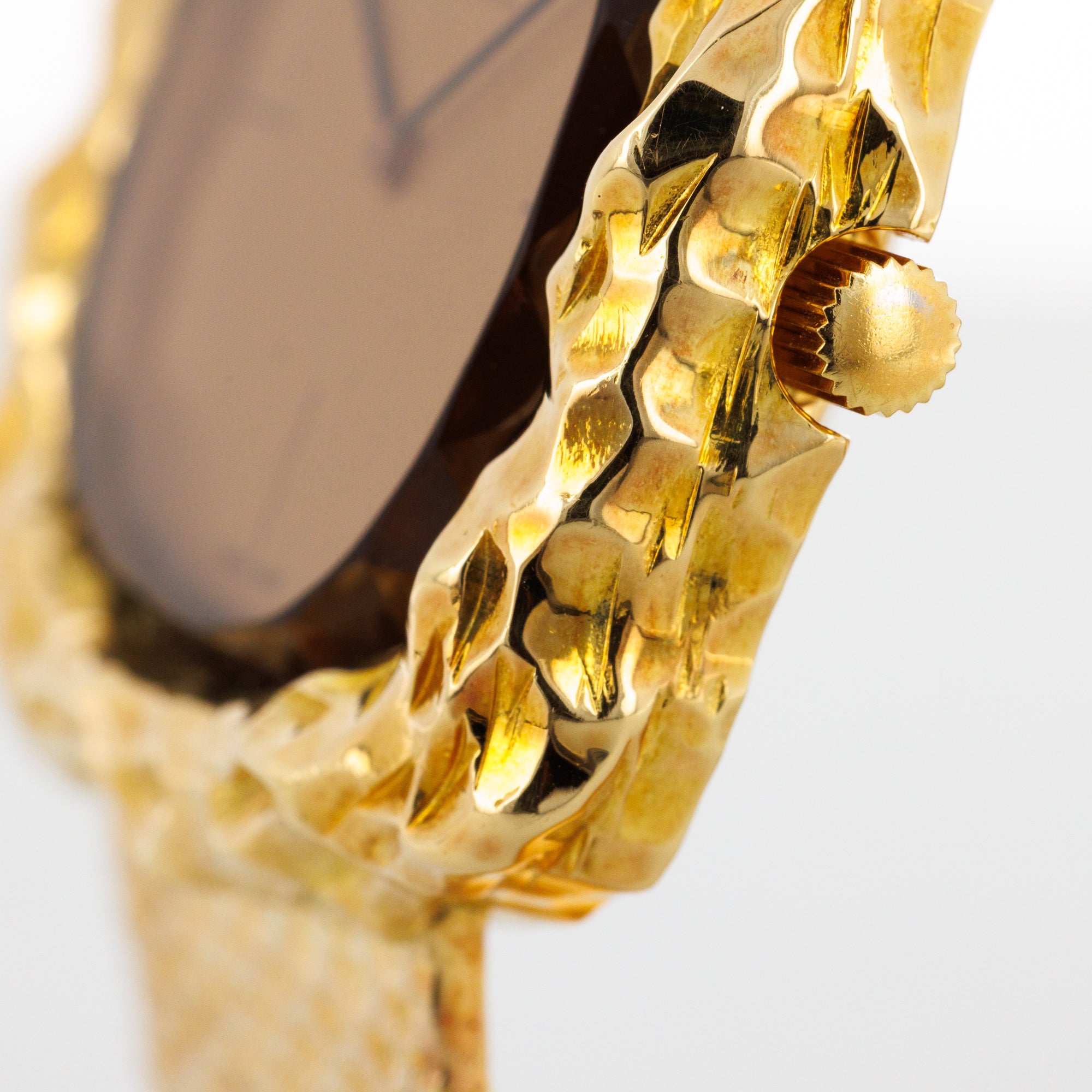 Omega Yellow Gold Sculptural Watch Ref. 8305, Designed by Andrew Grima