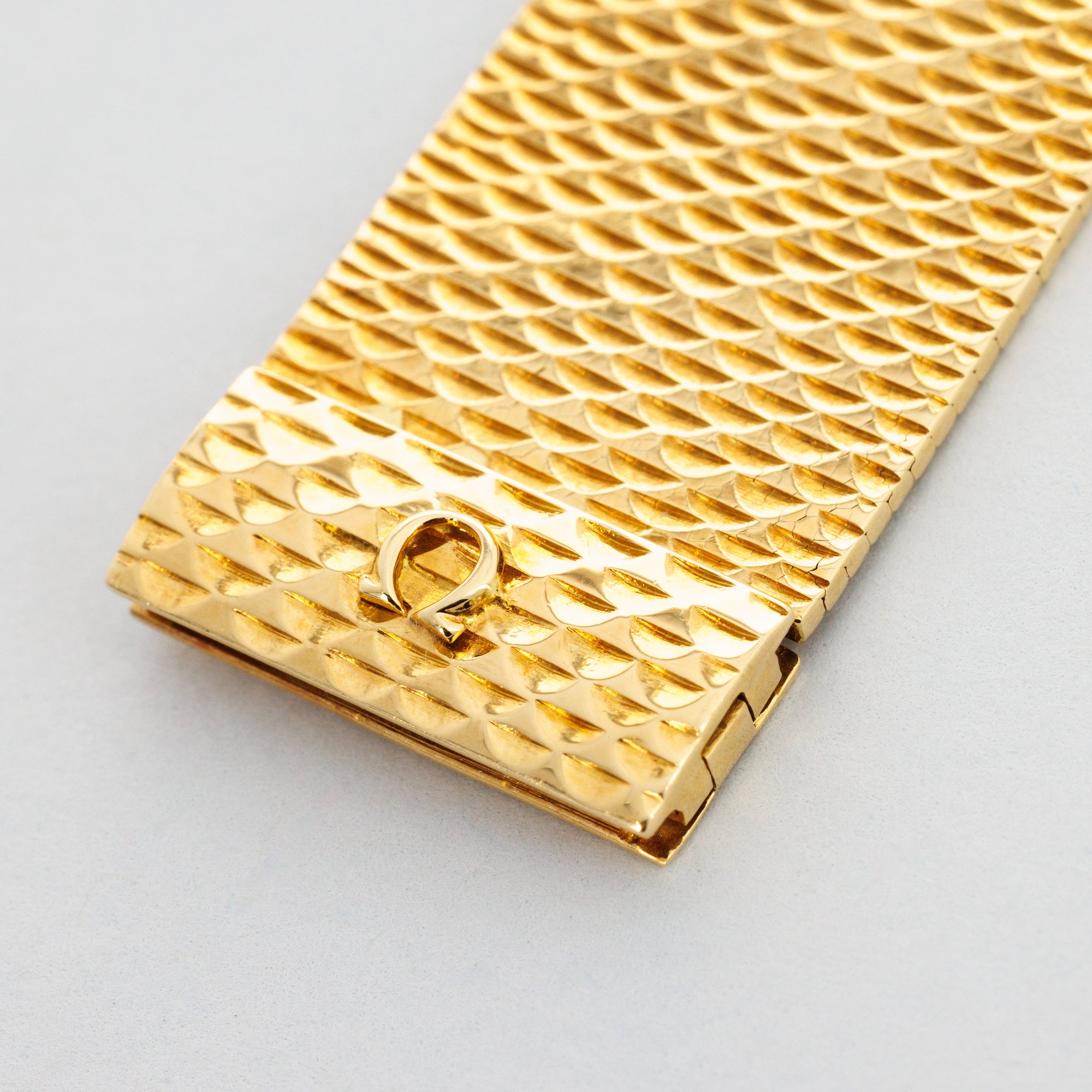 Omega Yellow Gold Sculptural Watch Ref. 8305, Designed by Andrew Grima