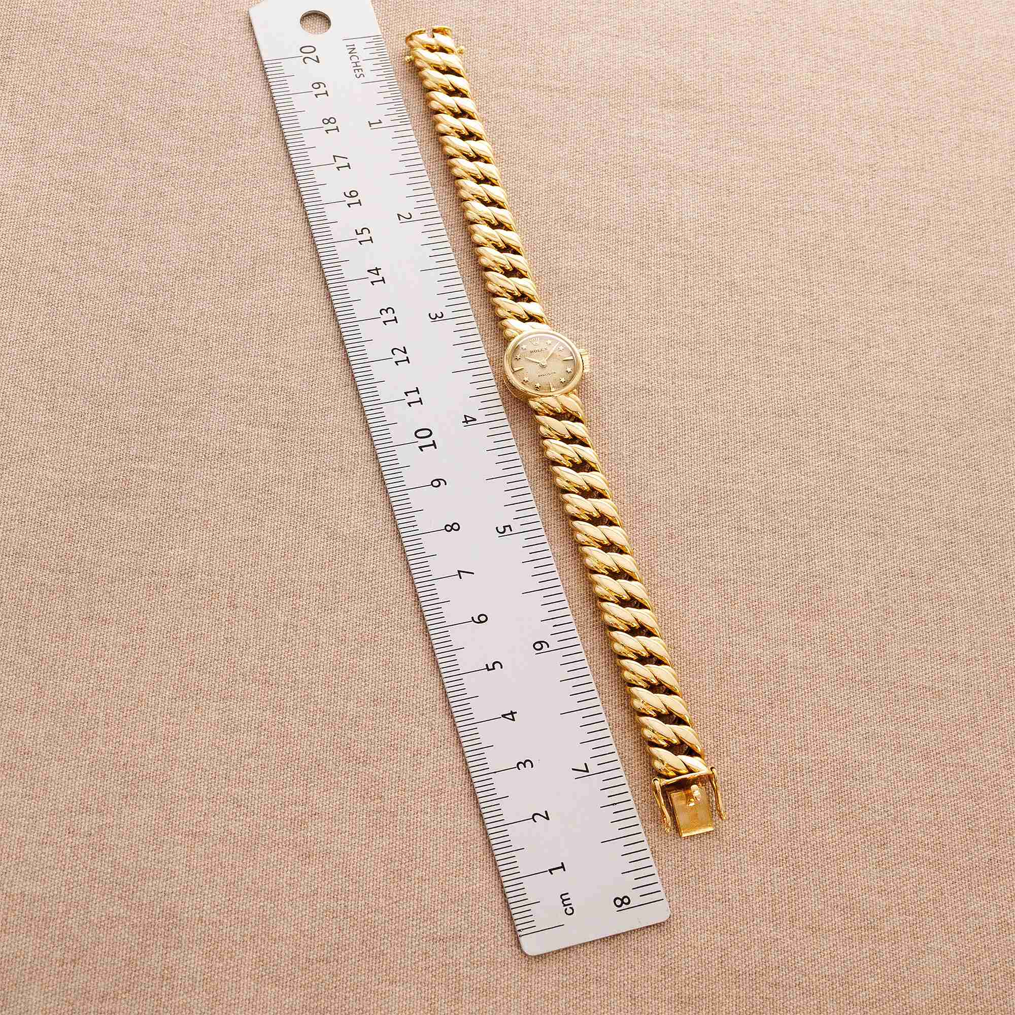 Rolex - Rolex Yellow Gold Precision Star Dial Watch - The Keystone Watches