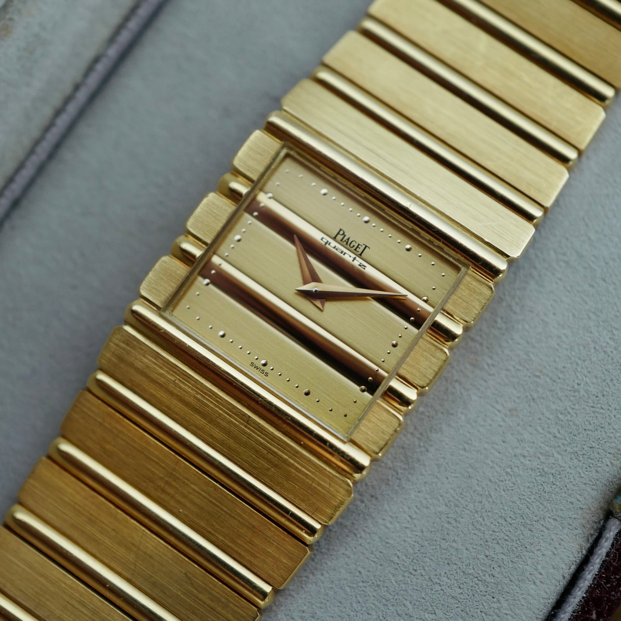 Piaget - Piaget Yellow Gold Polo Ref. 7131 in Like New Condition Box and Papers - The Keystone Watches
