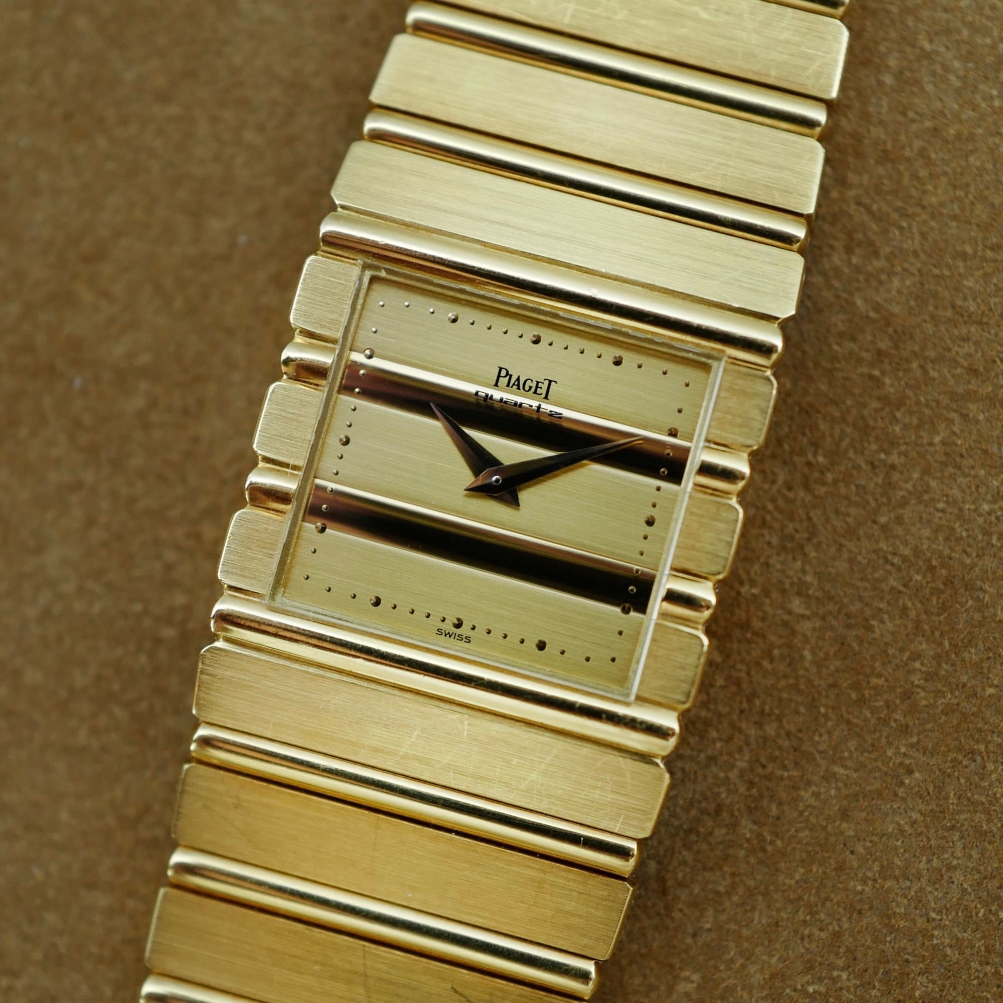 Piaget - Piaget Yellow Gold Polo Ref. 7131 in Like New Condition Box and Papers - The Keystone Watches
