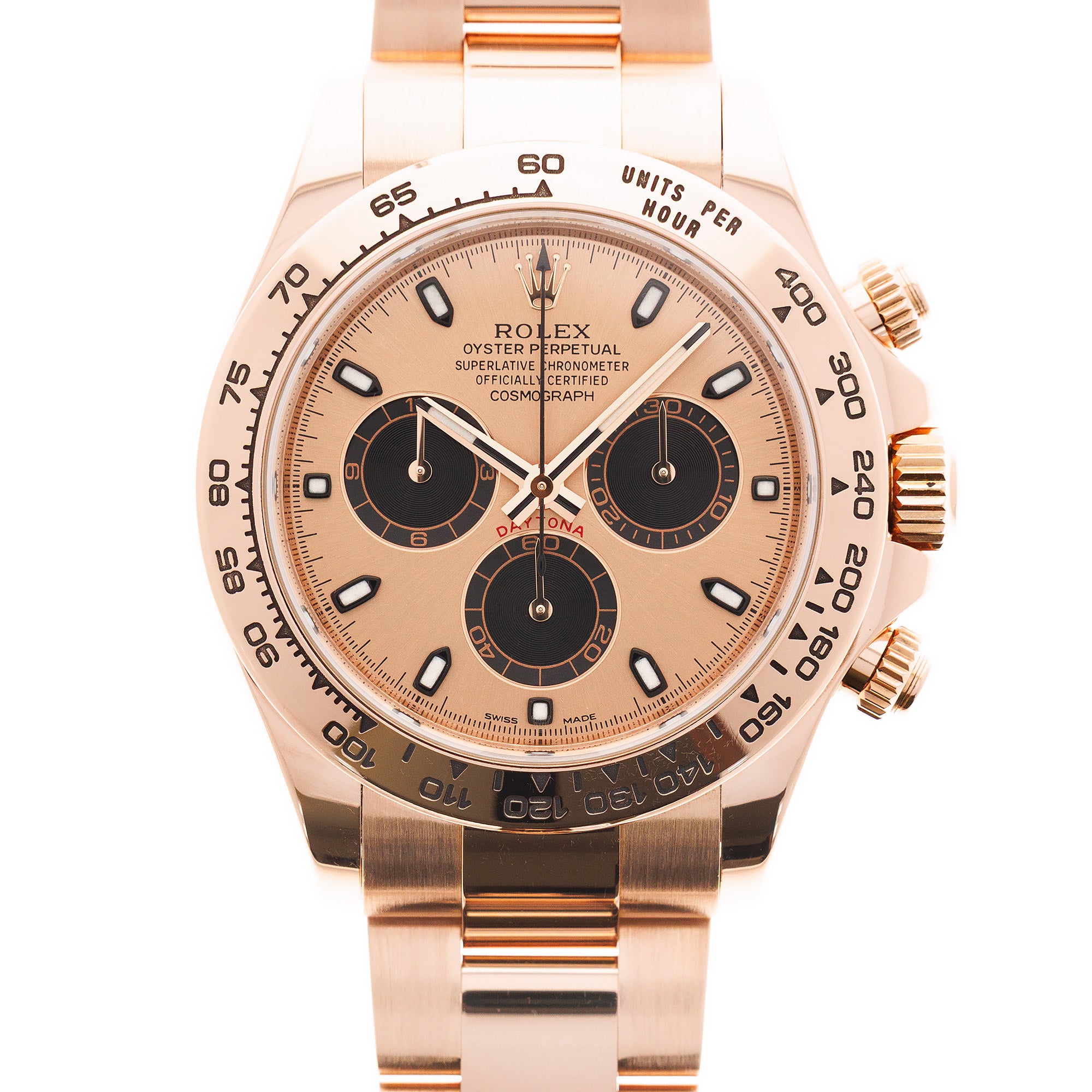 Rolex - Rolex Rose Gold Daytona Ref. 116505 Sundust Dial - The Keystone Watches