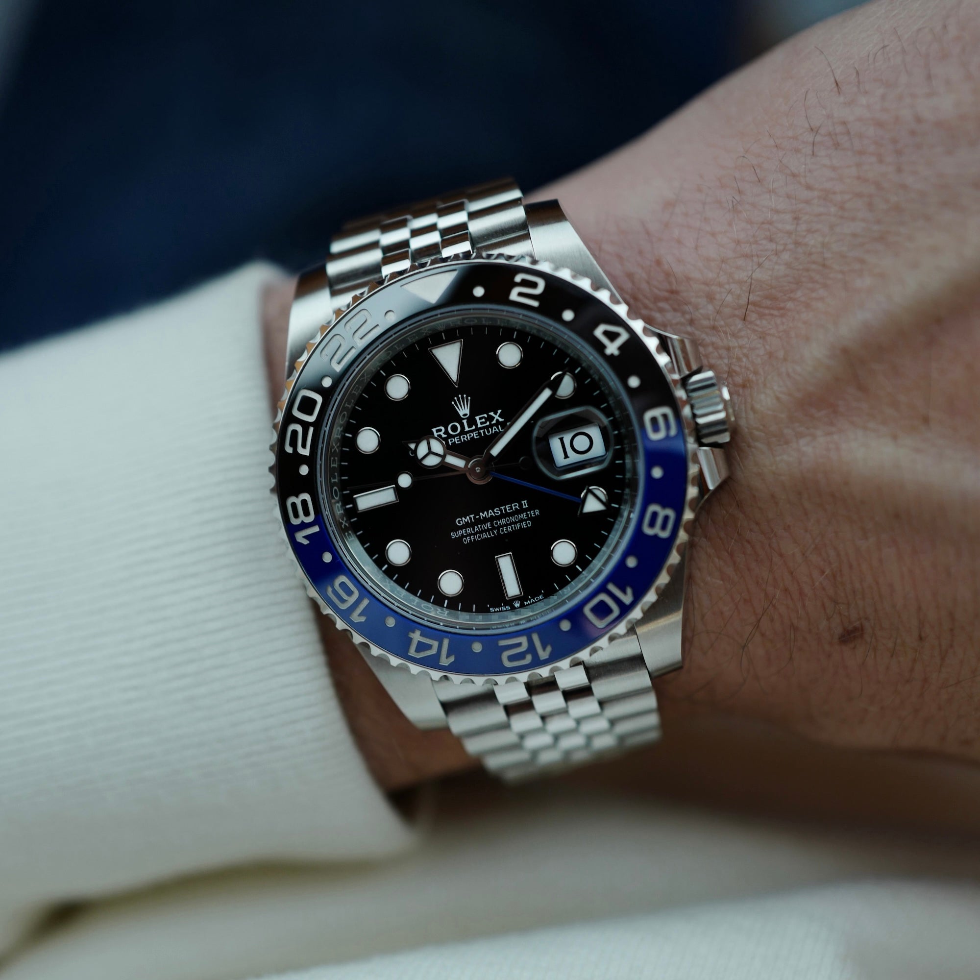 Rolex - Rolex Batgirl GMT-Master II Ref. 126710BLNR on Jubilee - The Keystone Watches