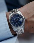 Rolex - Rolex Steel Datejust Ref. 1603 with Blue Dial - The Keystone Watches