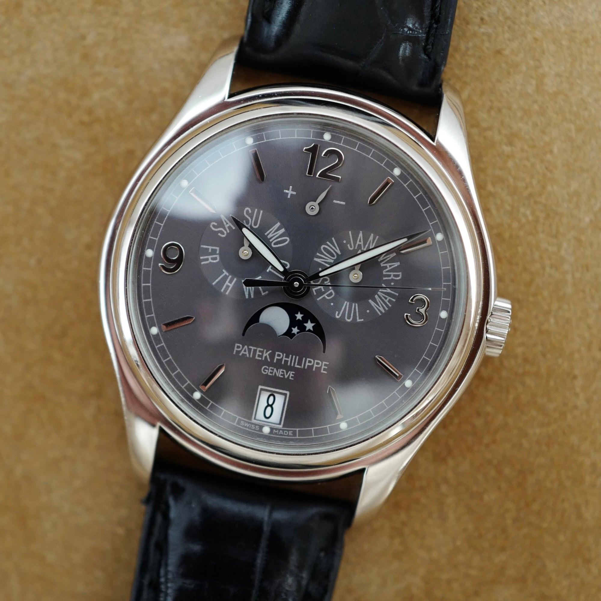 Patek Philippe - Patek Philippe White Gold Annual Calendar Ref. 5146 - The Keystone Watches