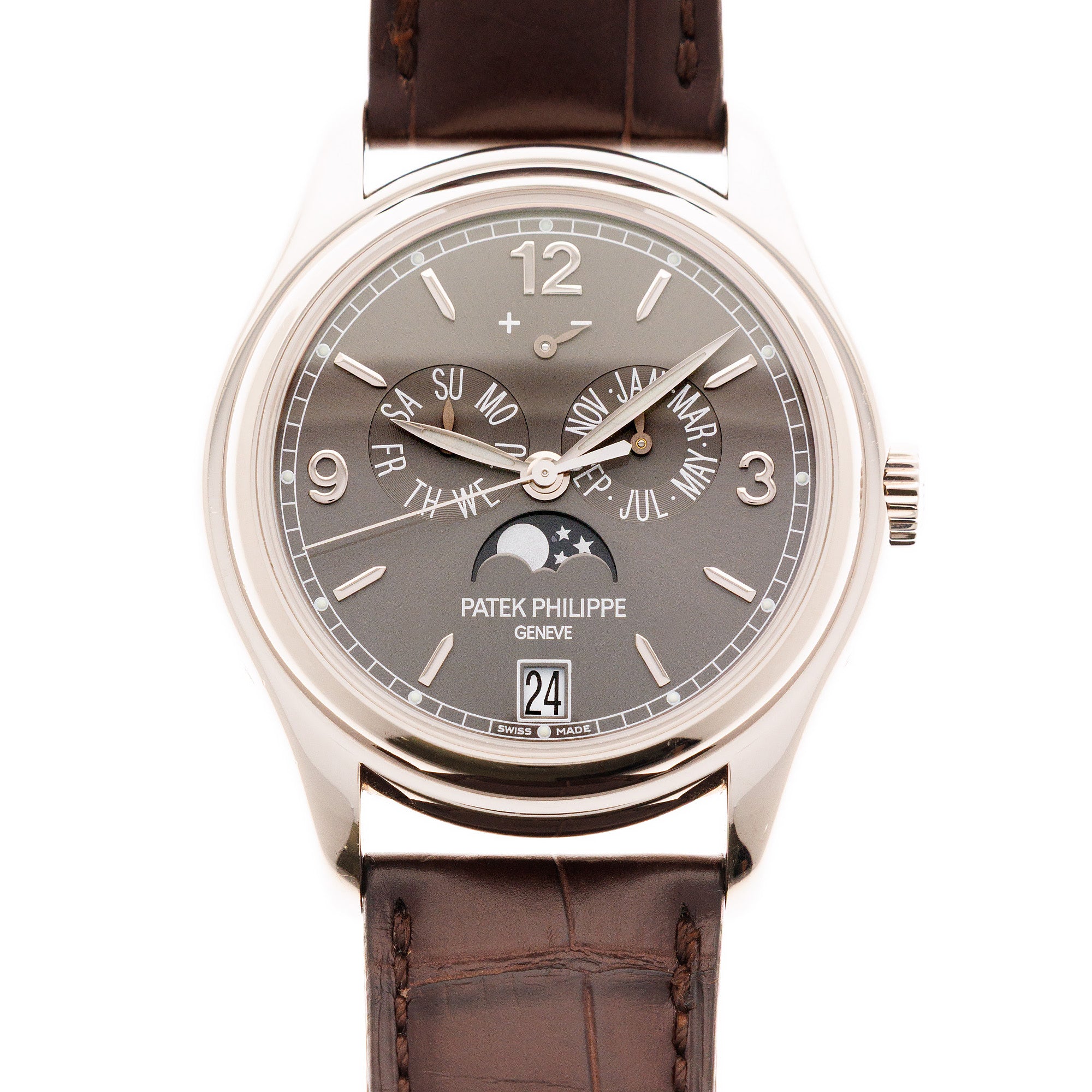 Patek Philippe - Patek Philippe White Gold Annual Calendar Ref. 5146 - The Keystone Watches