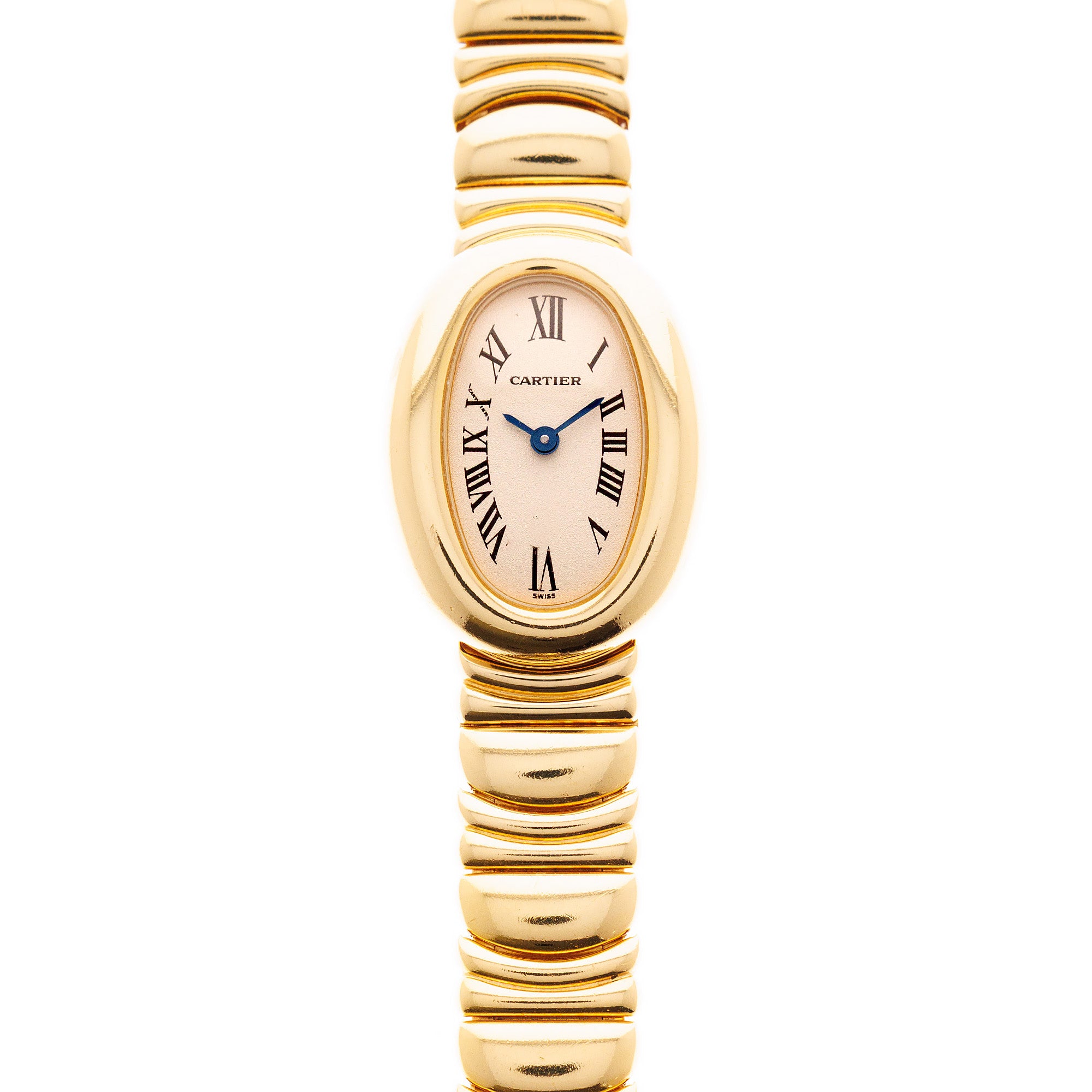 Cartier - Cartier Yellow Gold Mini Baignoire on Bracelet Ref. 2960 - The Keystone Watches