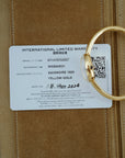 Cartier Yellow Gold Baignoire Bangle Watch Ref. WGBA0021
