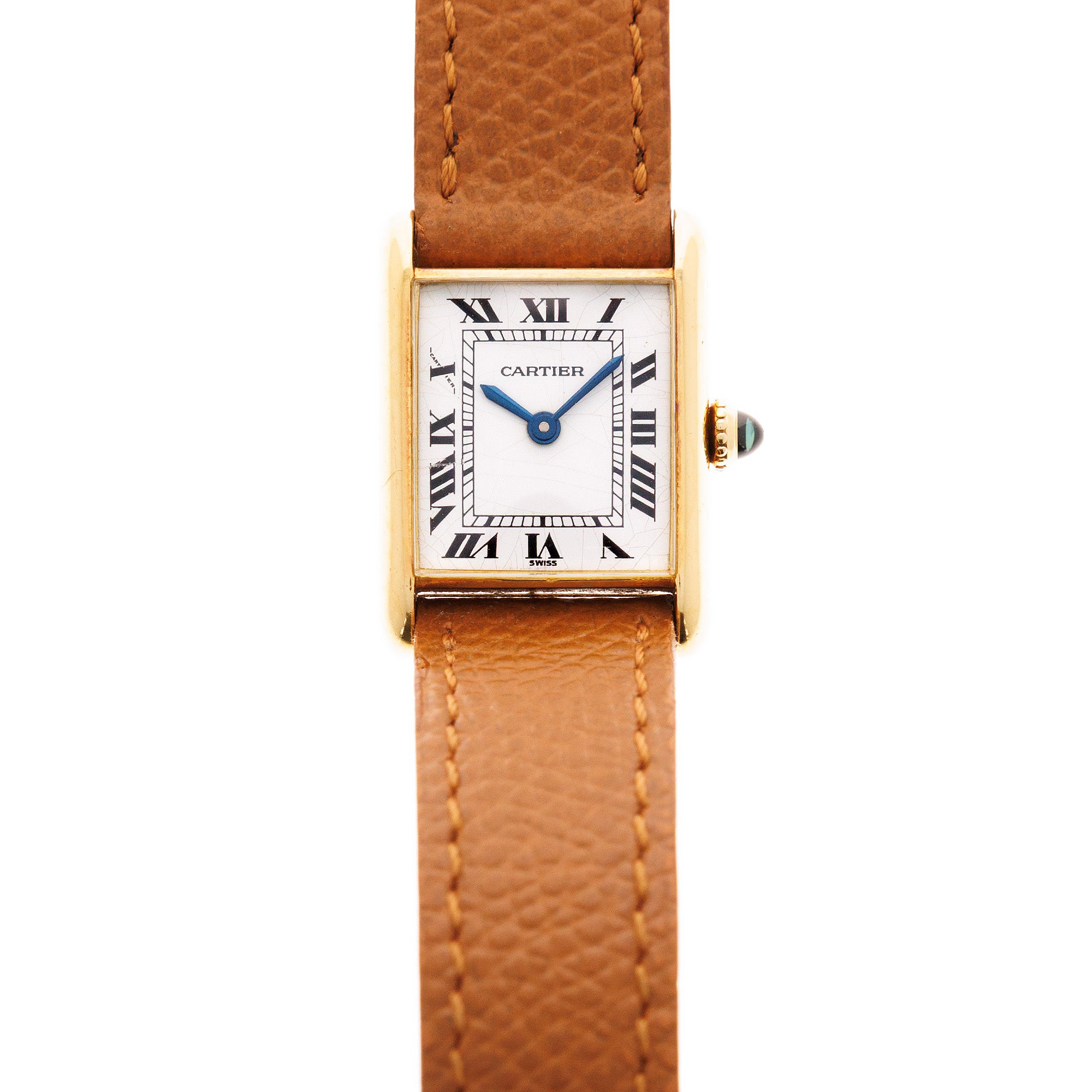 Cartier - Cartier Yellow Gold Vintage Ladies Tank Ref. W1003153 - The Keystone Watches