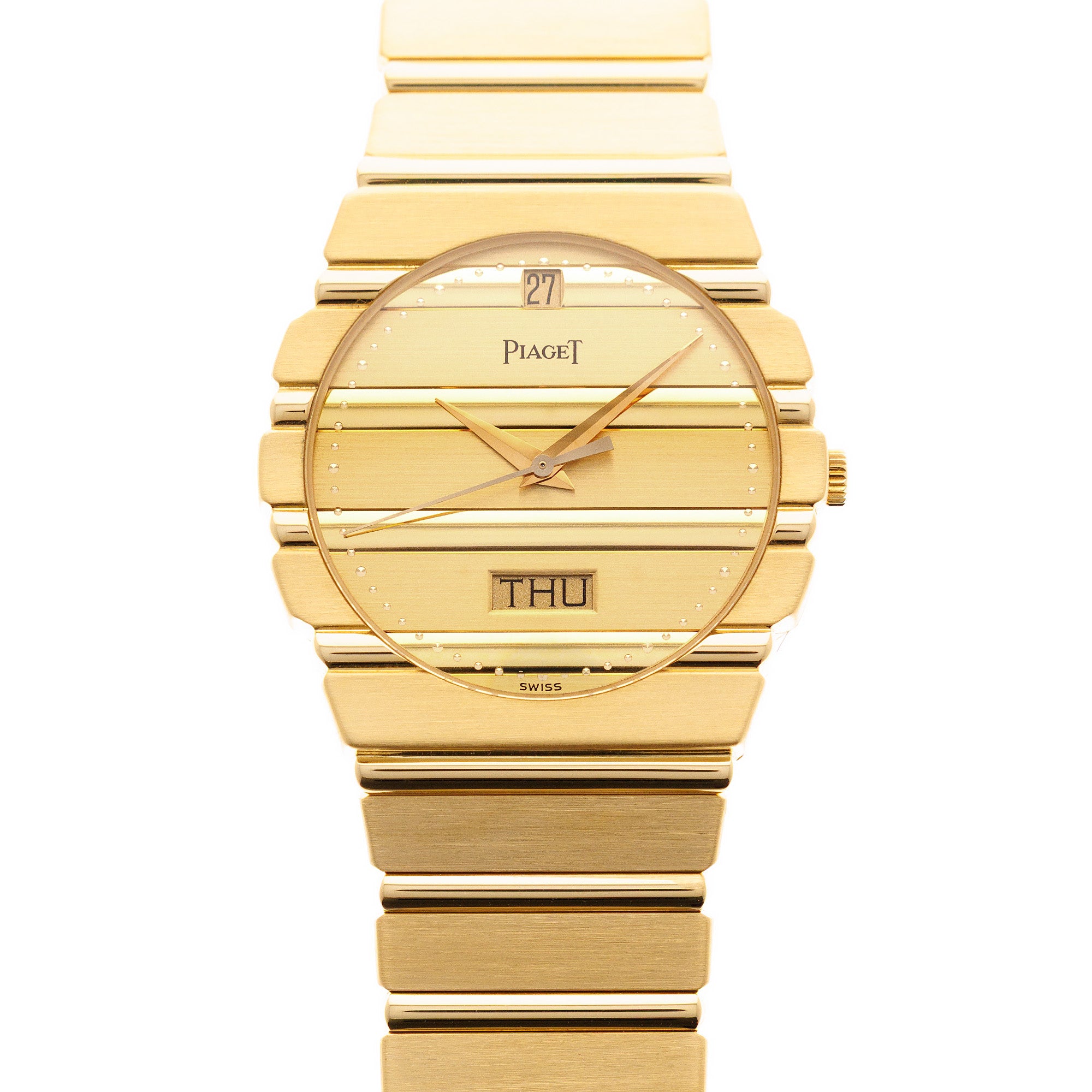 Piaget - Piaget Yellow Gold Polo Day Date Ref. 15562C701 - The Keystone Watches