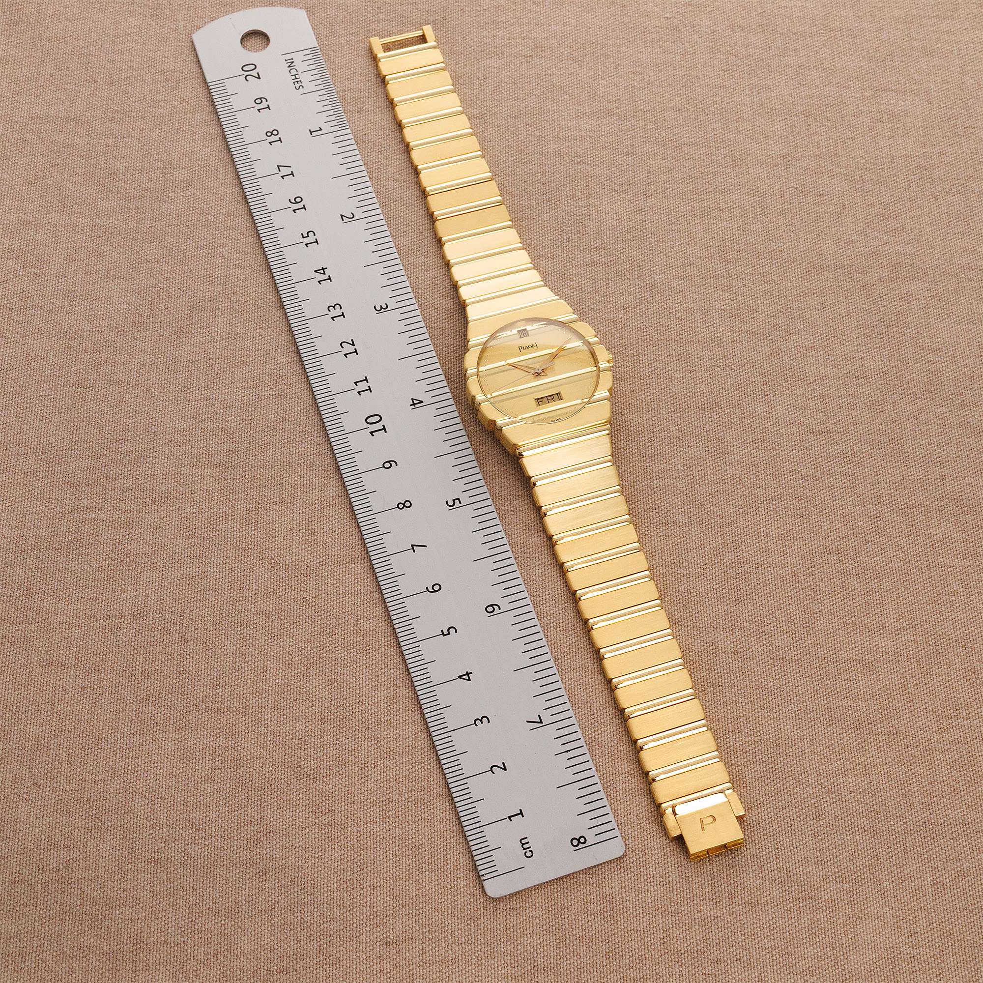 Piaget - Piaget Yellow Gold Polo Day Date Ref. 15562C701 - The Keystone Watches