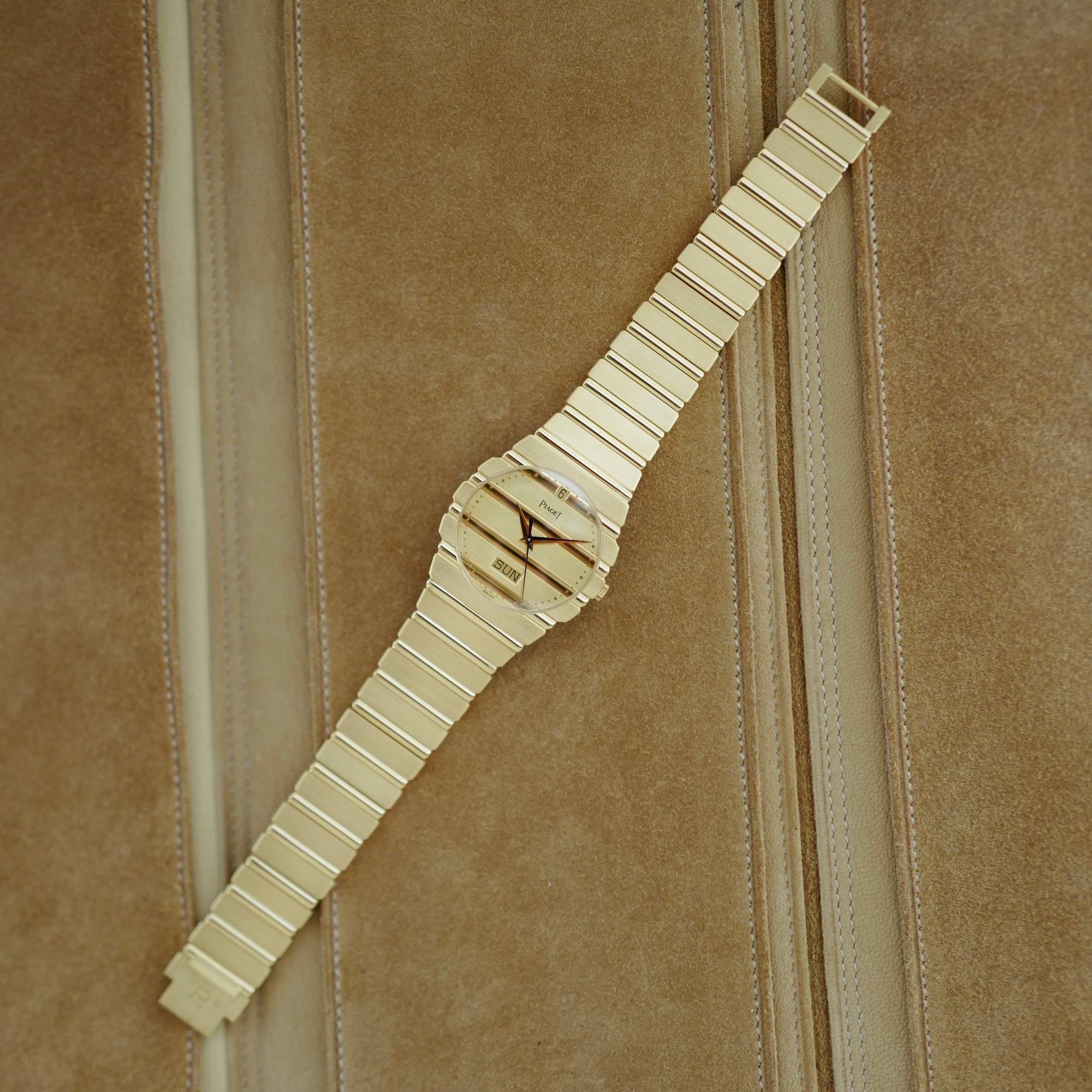 Piaget - Piaget Yellow Gold Polo Day Date Ref. 15562C701 - The Keystone Watches
