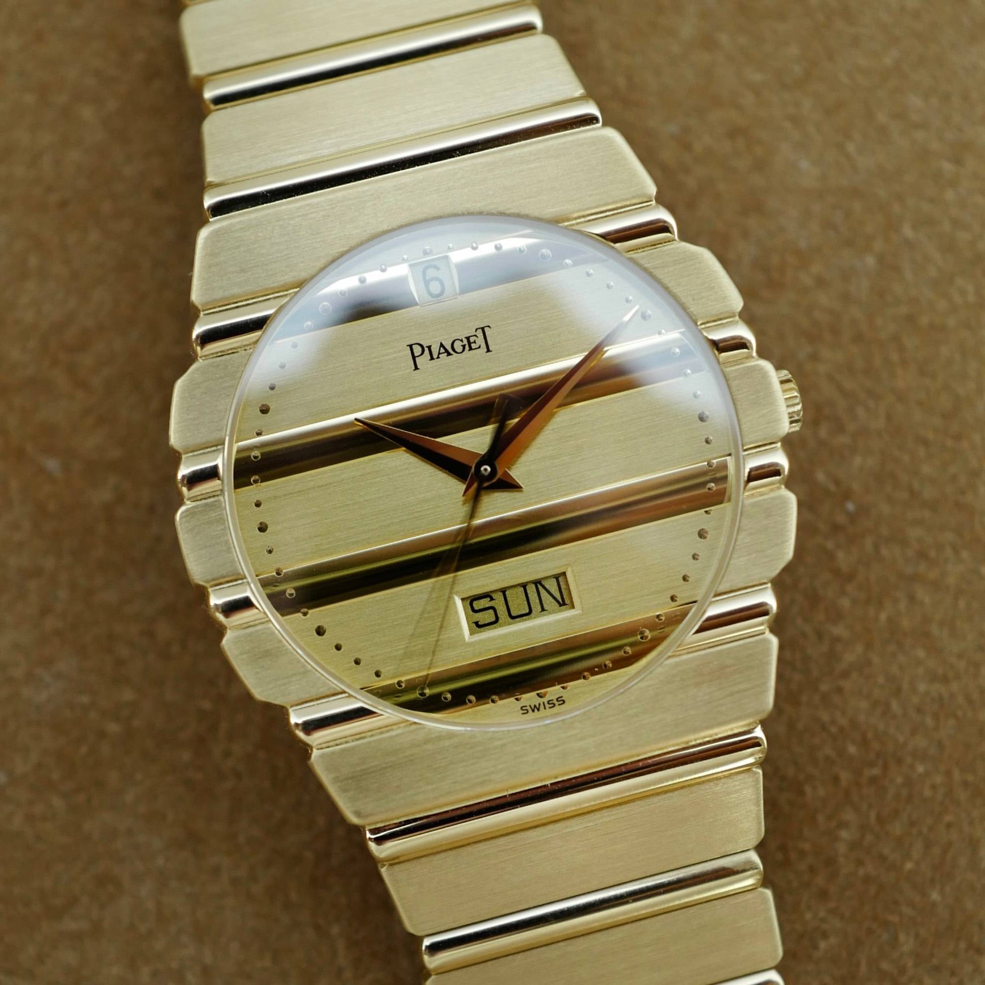 Piaget - Piaget Yellow Gold Polo Day Date Ref. 15562C701 - The Keystone Watches
