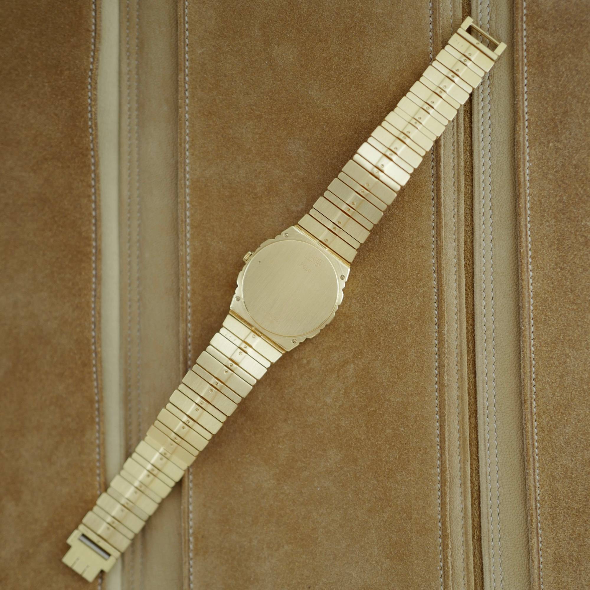 Piaget - Piaget Yellow Gold Polo Day Date Ref. 15562C701 - The Keystone Watches