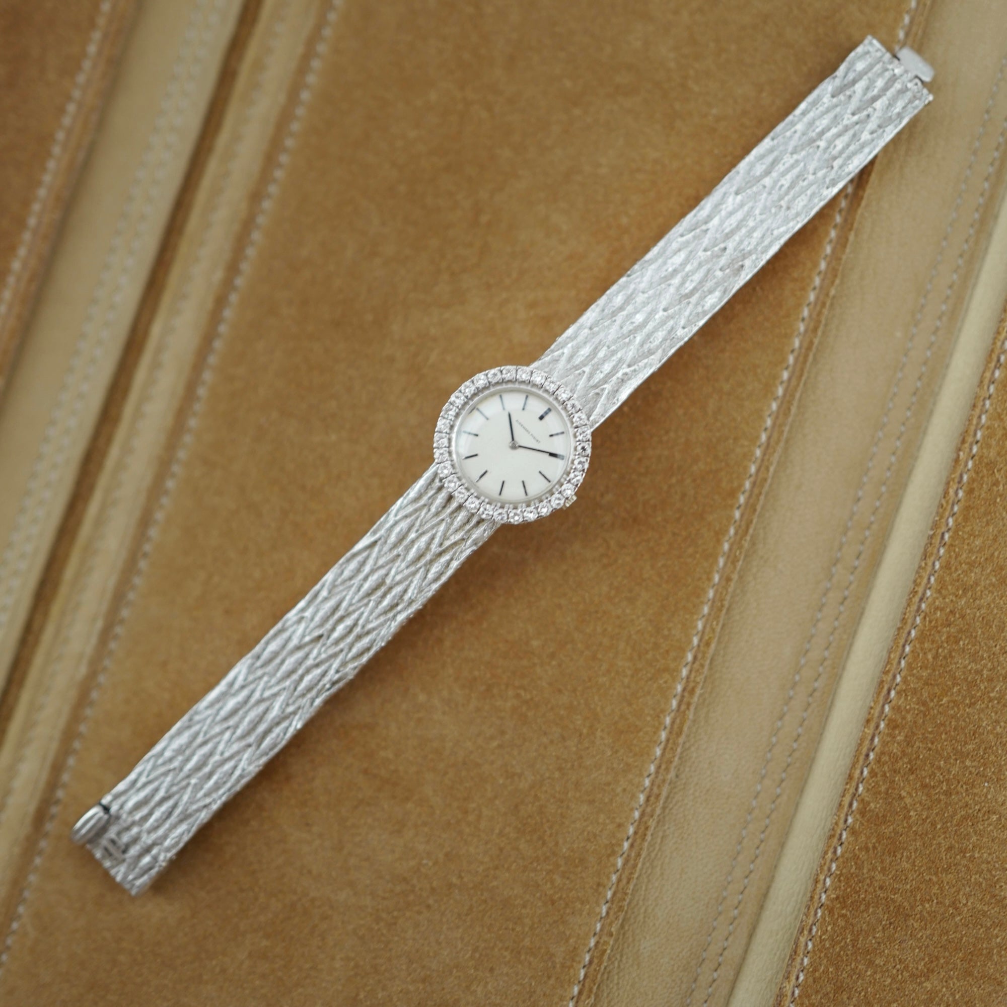 Audemars Piguet White Gold George Lenfant Bracelet Watch