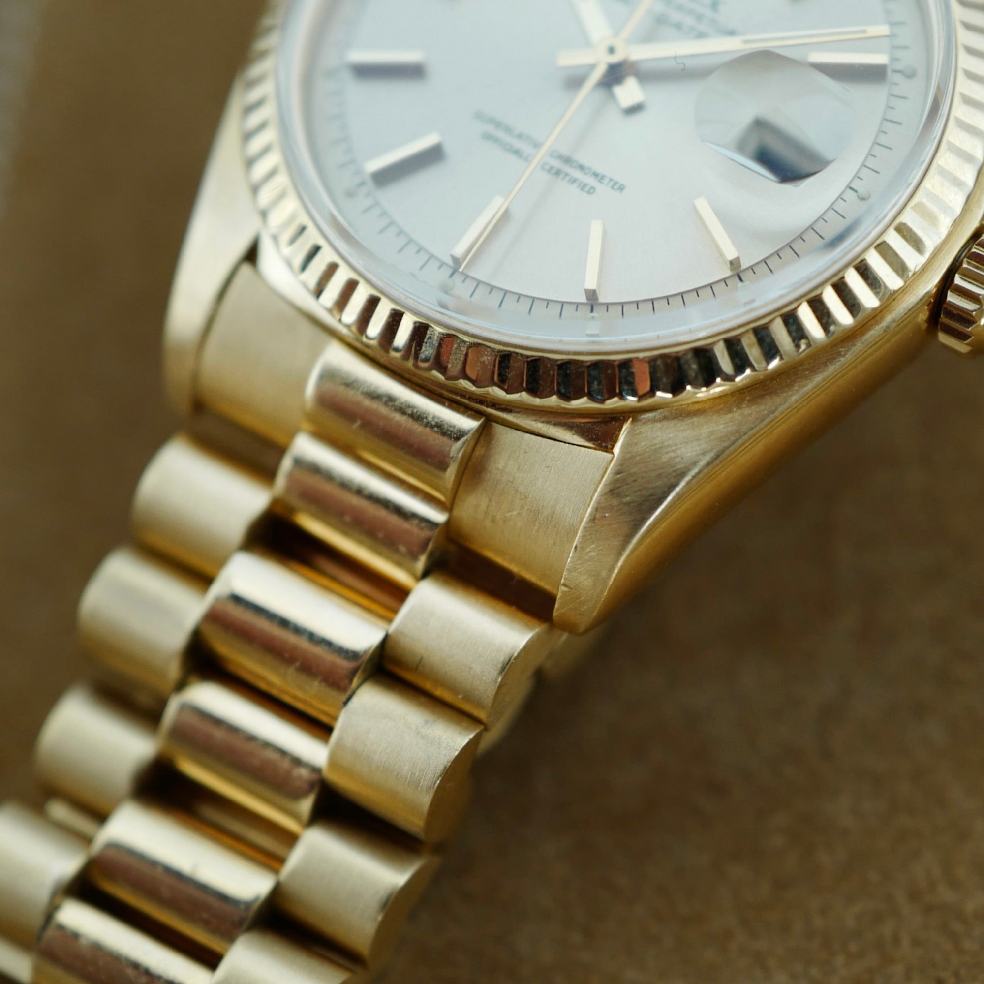 Rolex - Rolex Yellow Gold Day Date Ref. 1803 with Box and Papers - The Keystone Watches