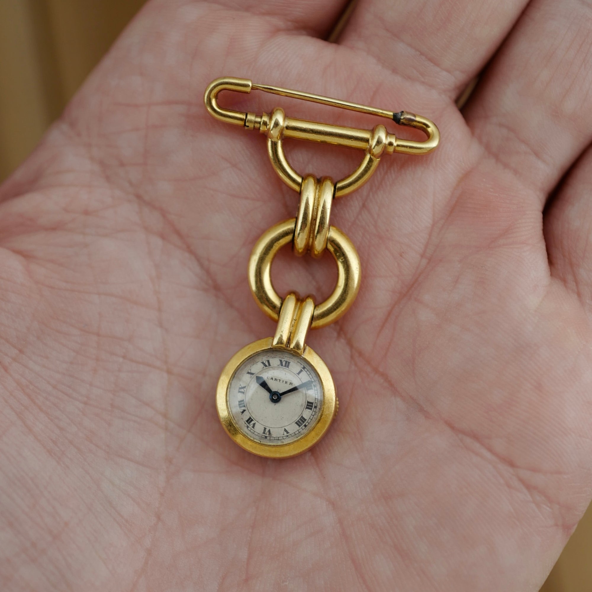 Cartier Yellow Gold Label Watch