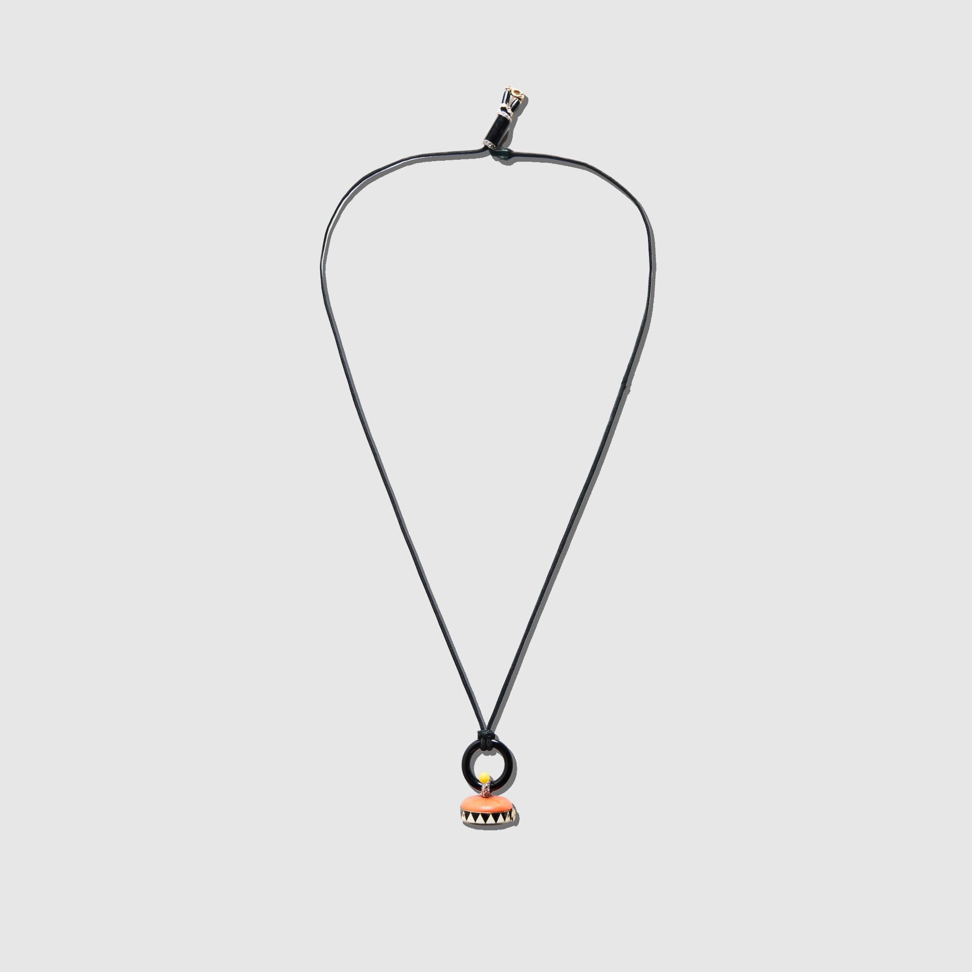 Cartier Art Deco Coral, Onyx &amp; Diamond Pendant Watch, 1920s (RESERVED)