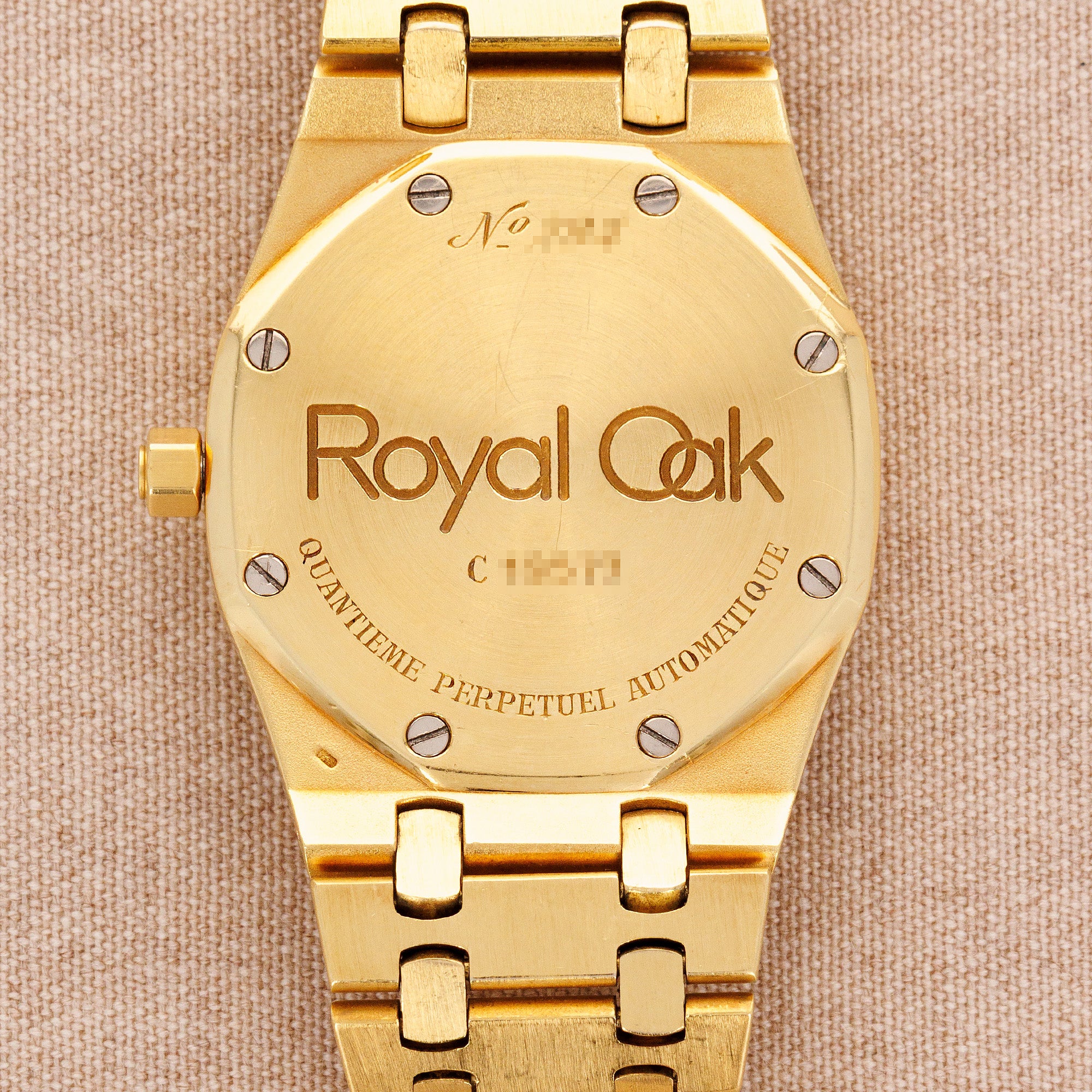 Audemars Piguet Yellow Gold Vintage Royal Oak Perpetual Ref. 25654BA