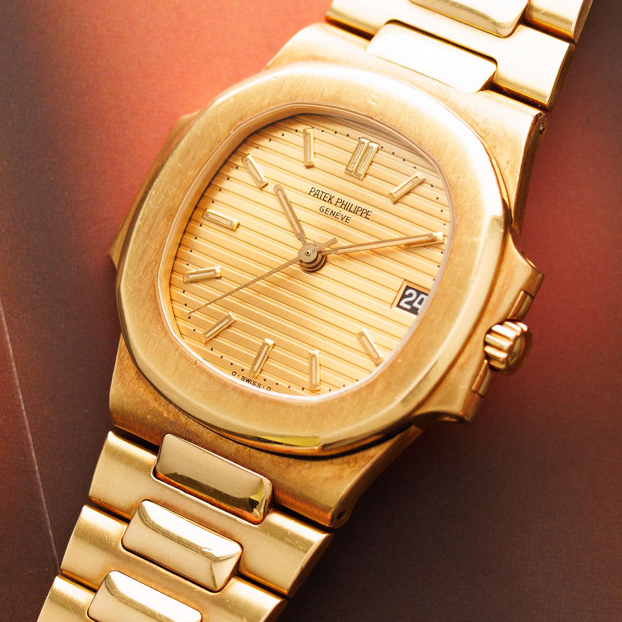 Patek Philippe Yellow Gold Nautilus Ref. 3800