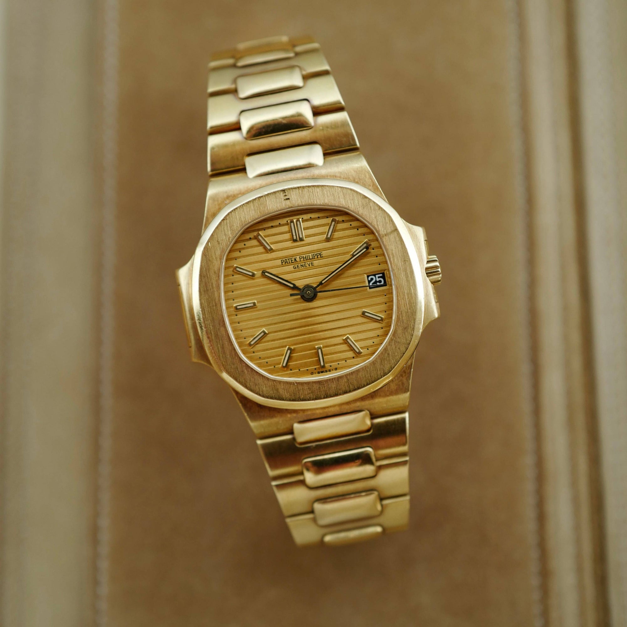 Patek Philippe Yellow Gold Nautilus Ref. 3800